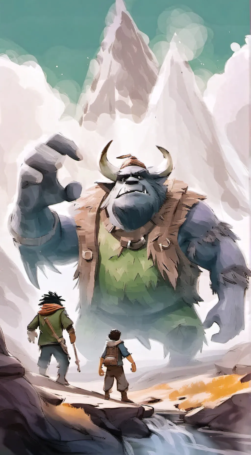 ai character: bular background