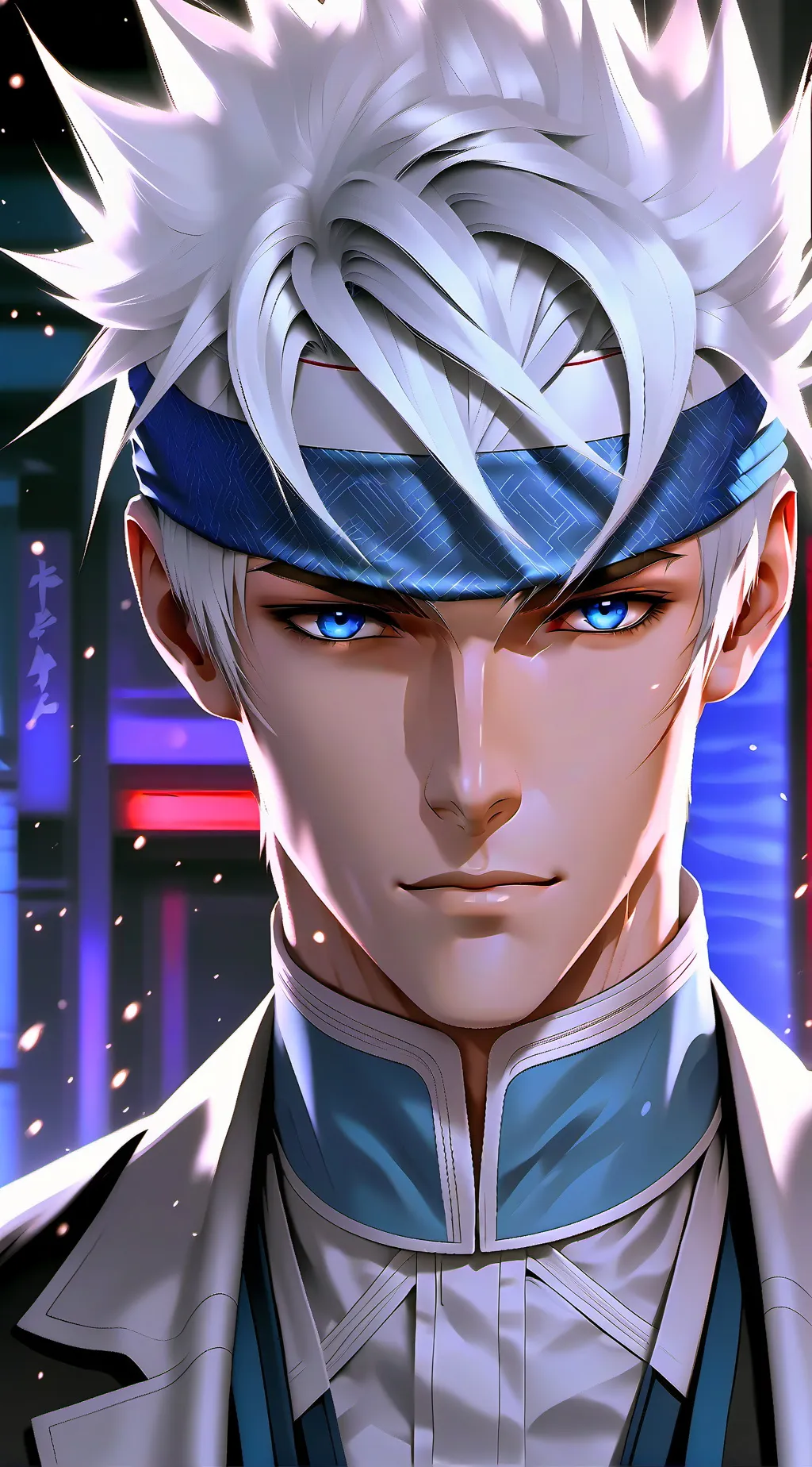 ai character: Satoru Gojo background