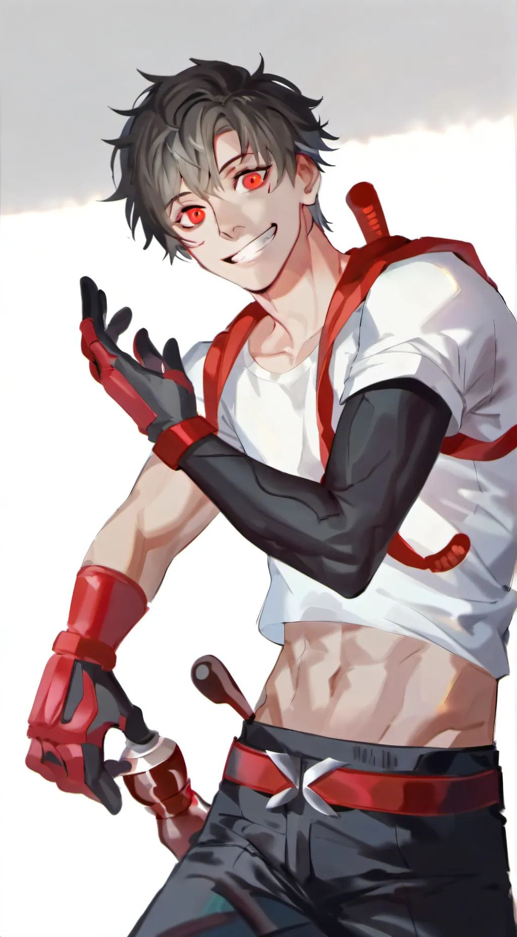 ai character: new mha villan background