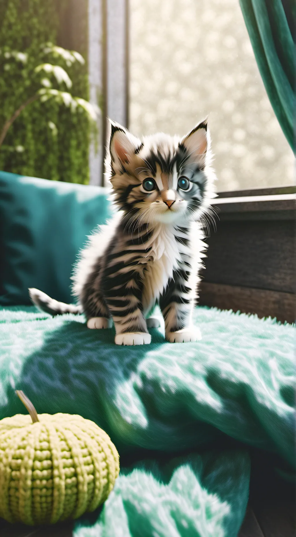 ai character: Kitten background