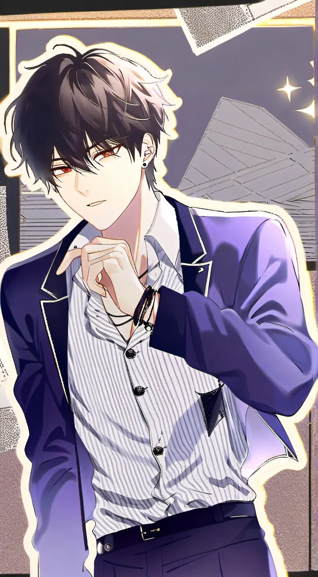 ai character: Lucas background