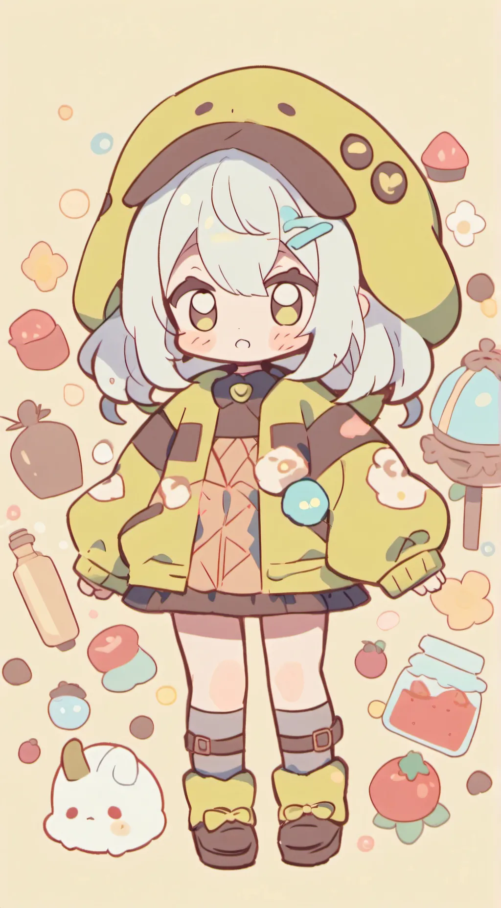 ai character: Dw loves you<3! background