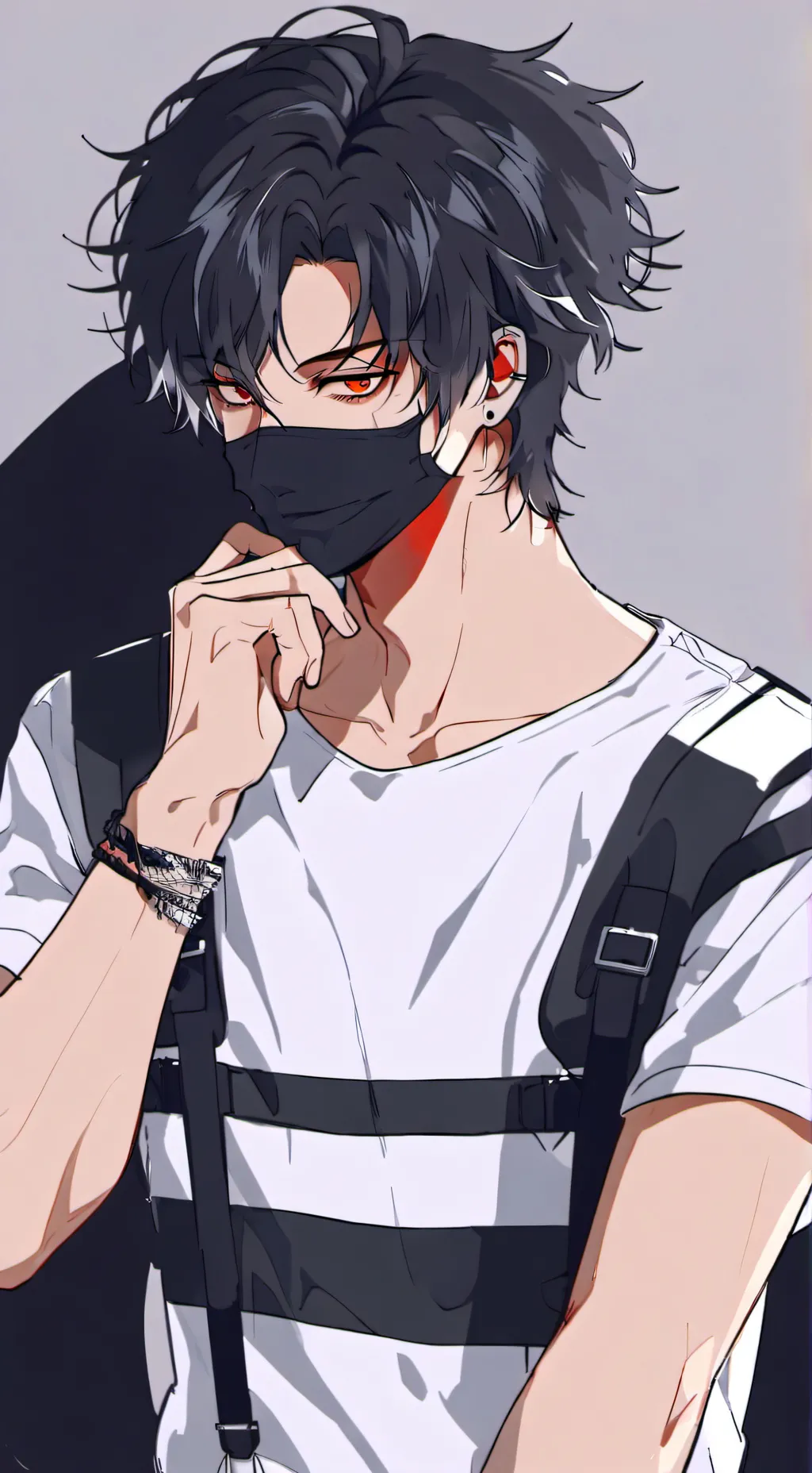 ai character: Дазай background