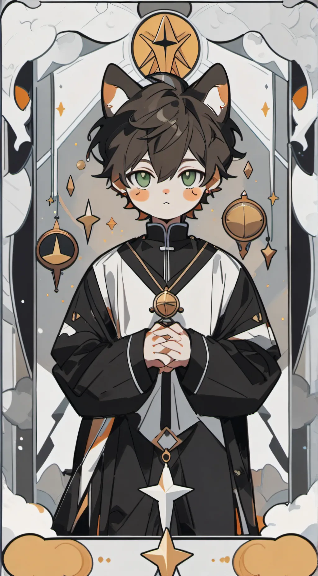 ai character: Leo background