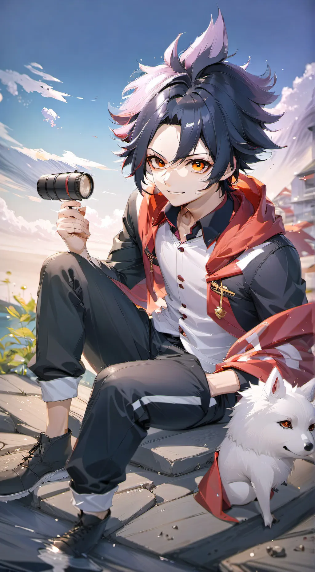 ai character: mha detention background