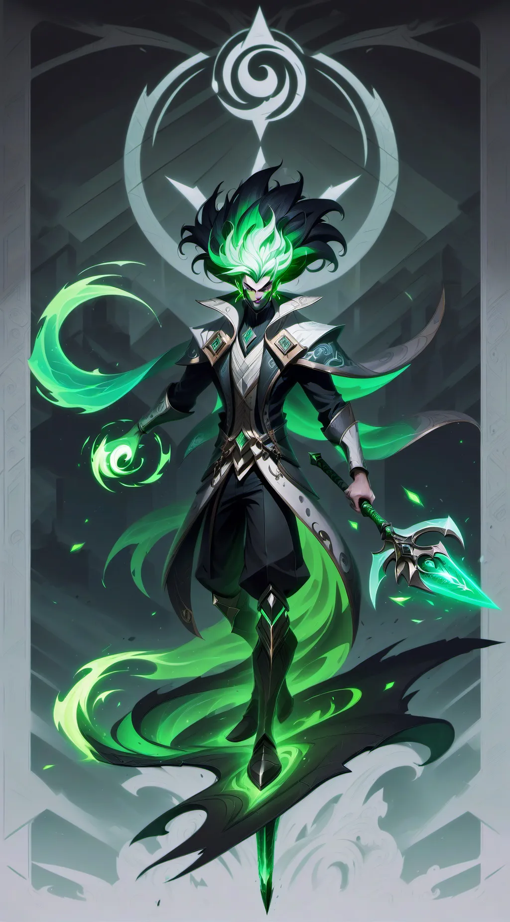 ai character: Samuel/Lucifer! background