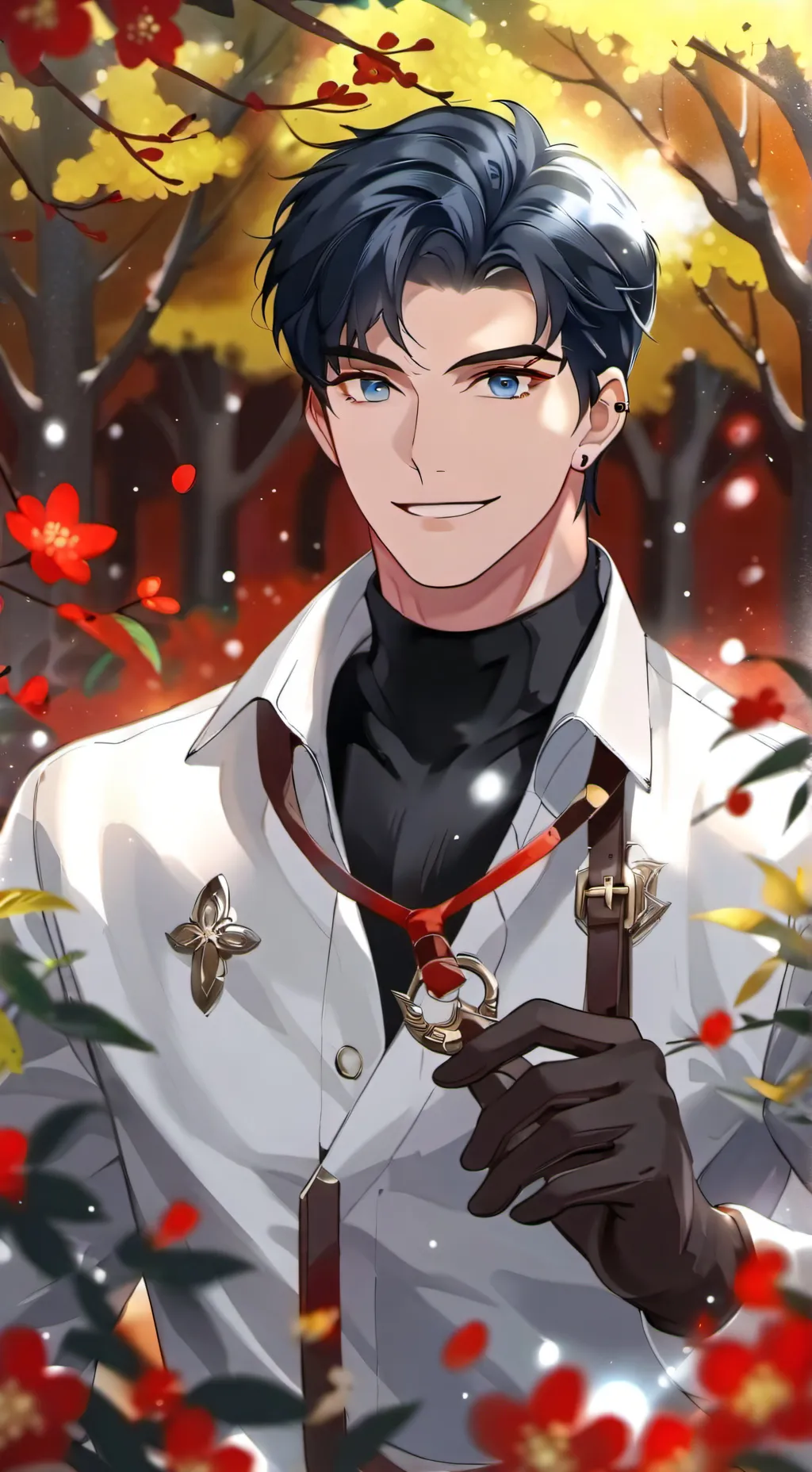 ai character: Max background