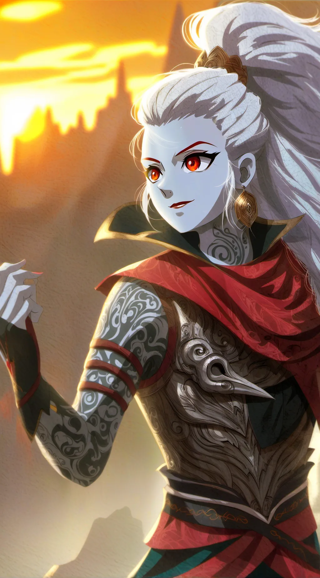 ai character:  Gboard クリップボ background