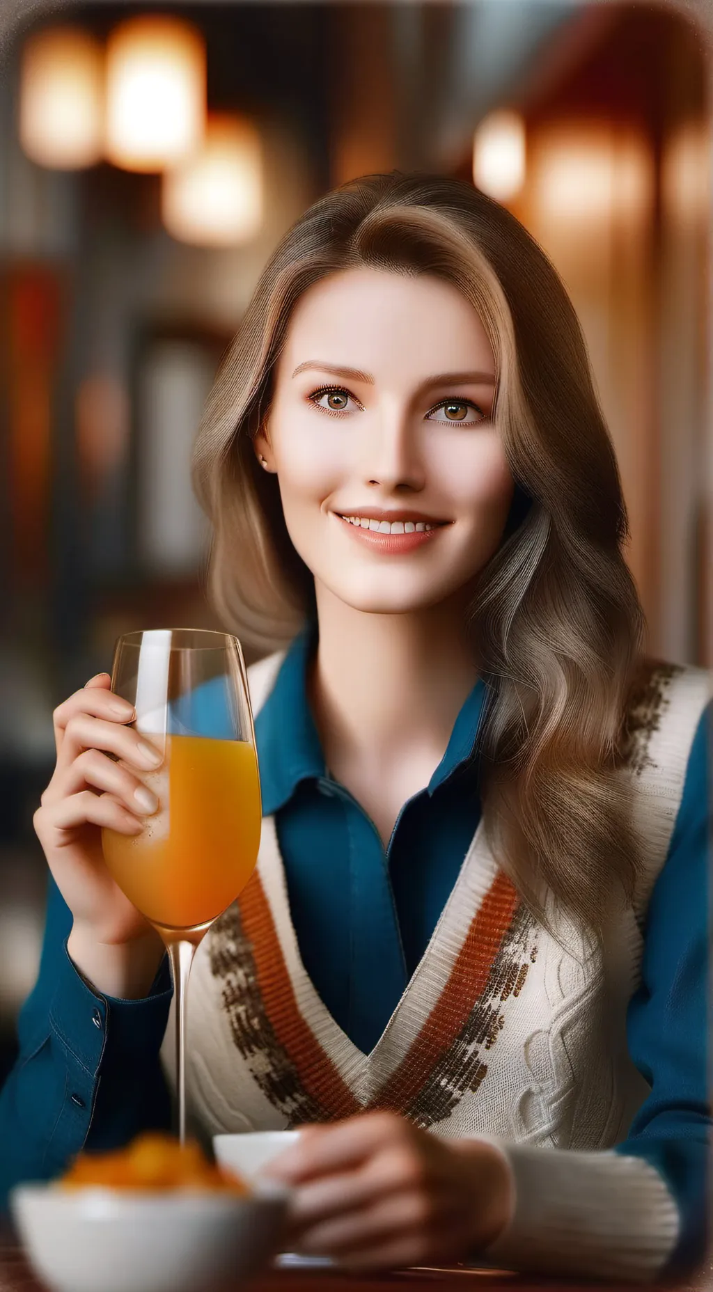 ai character: Emily  background