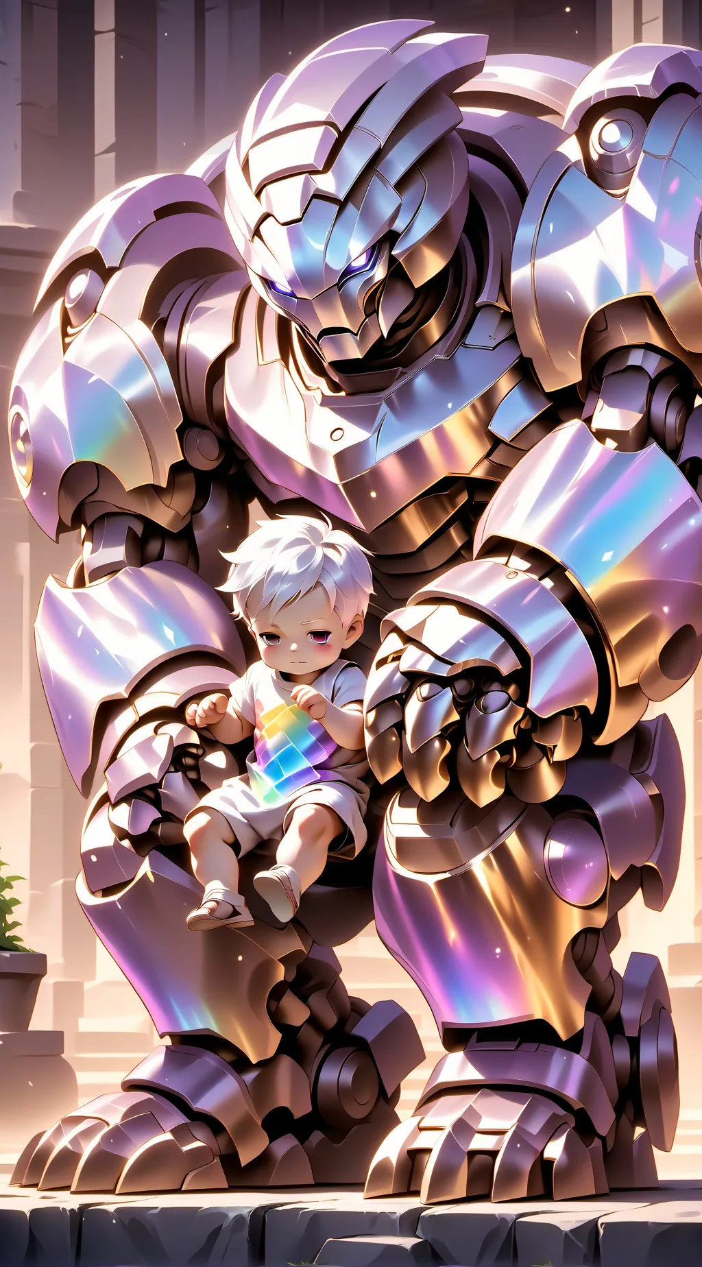 ai character: Iron golemsave you background