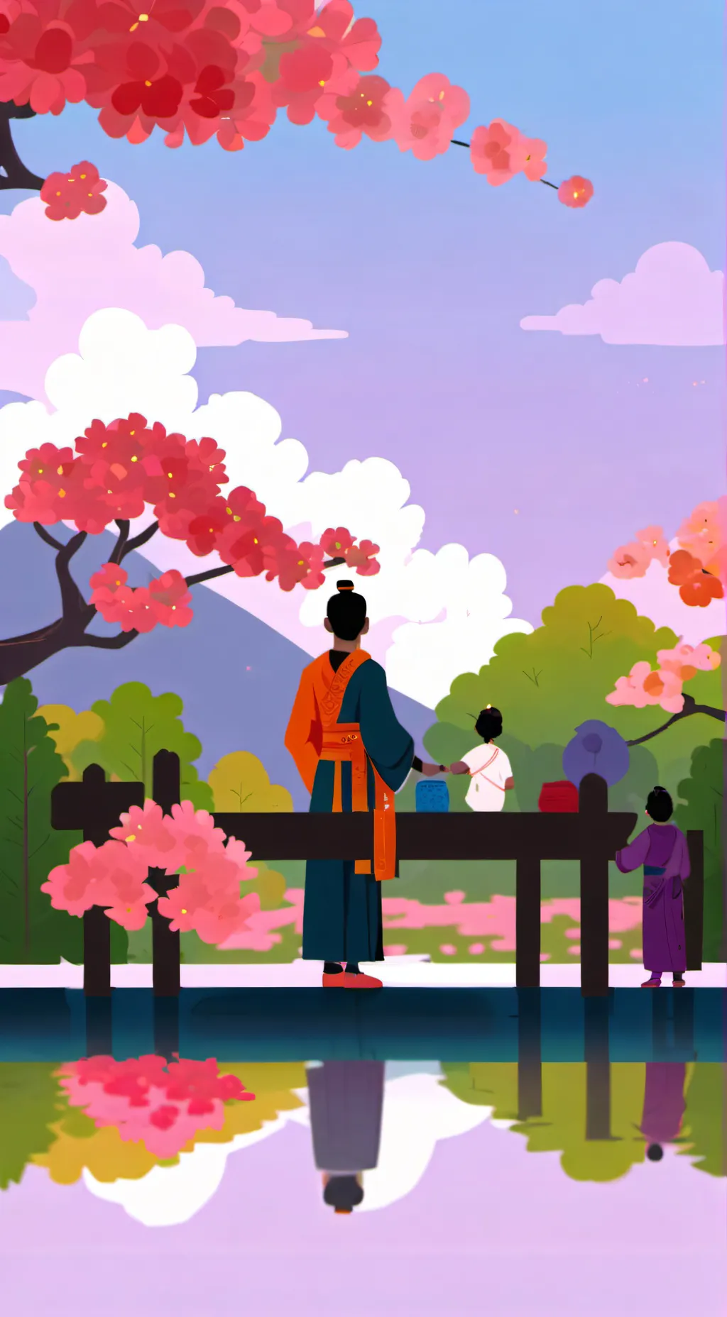 ai character: Sprunki neighbors background