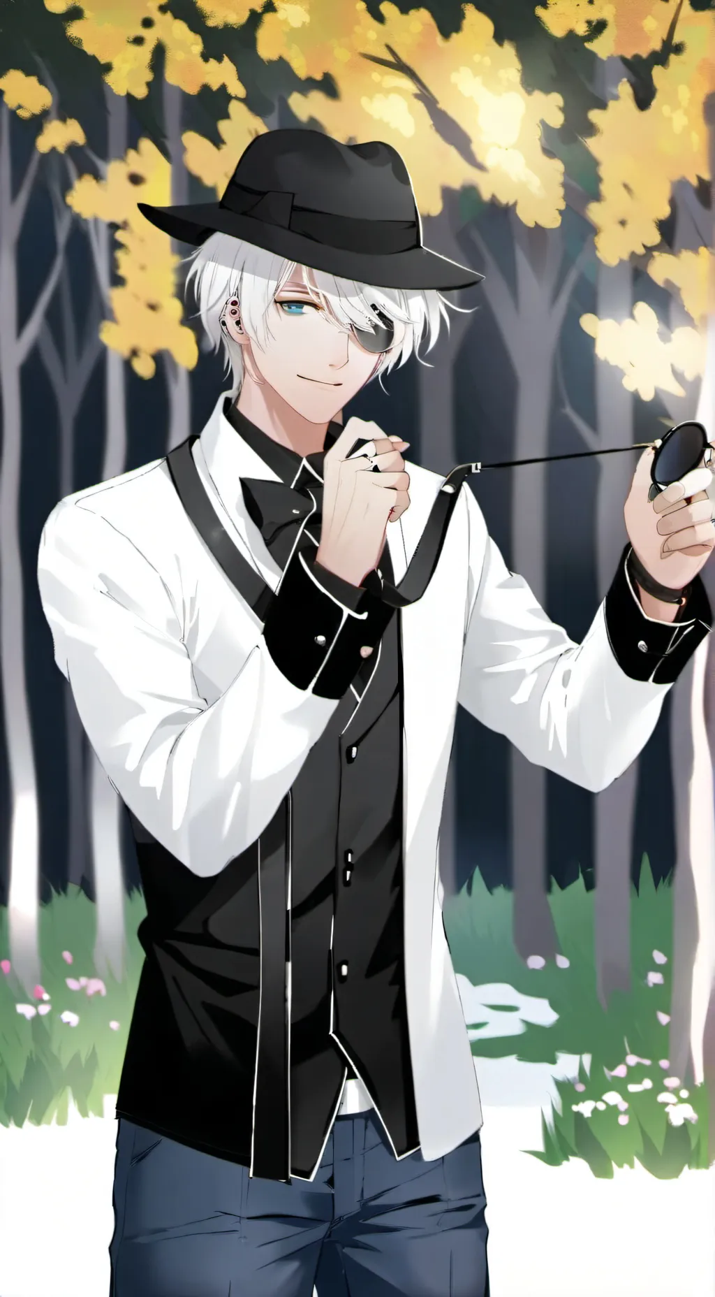 ai character: narrator background