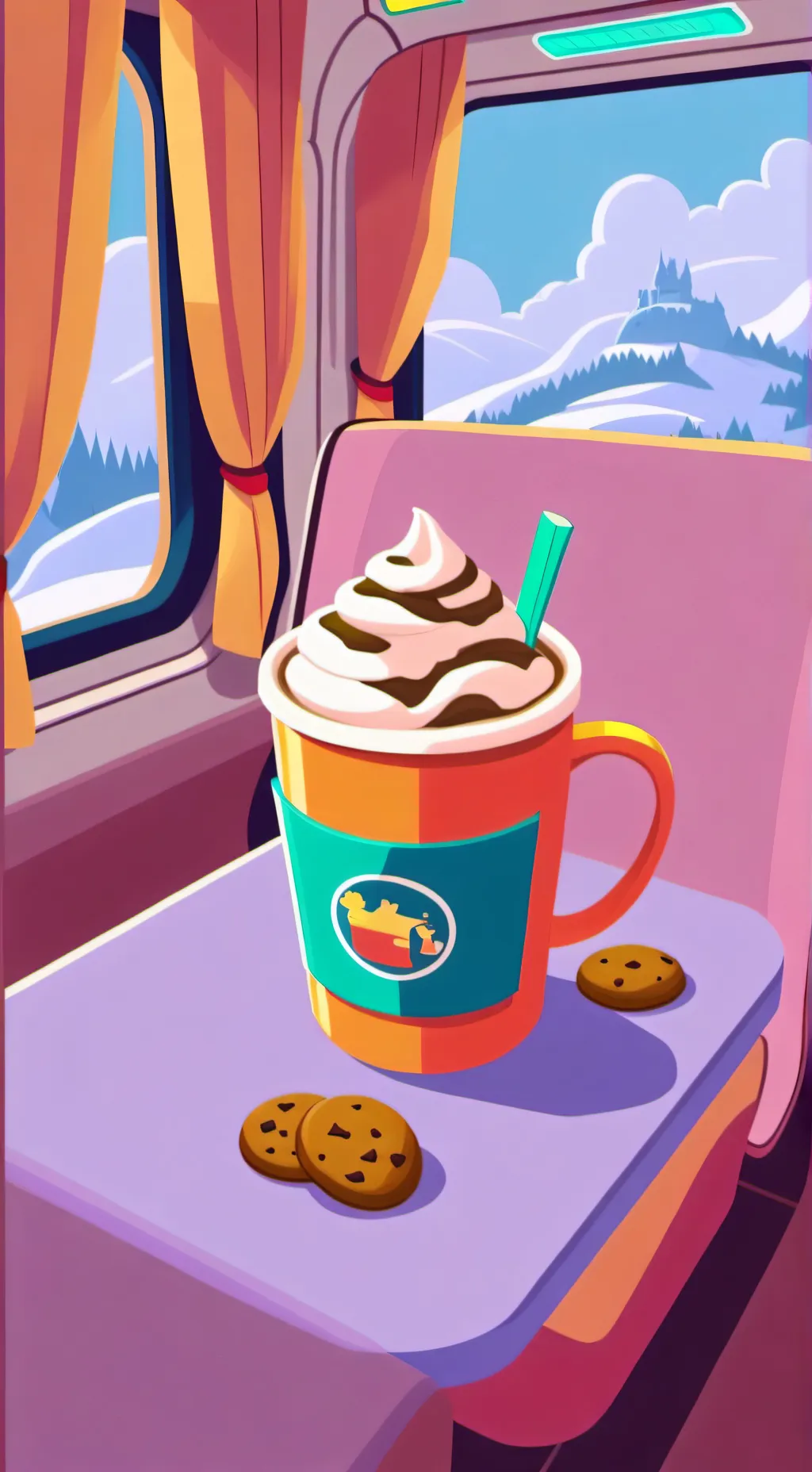 ai character: FPE train!! background