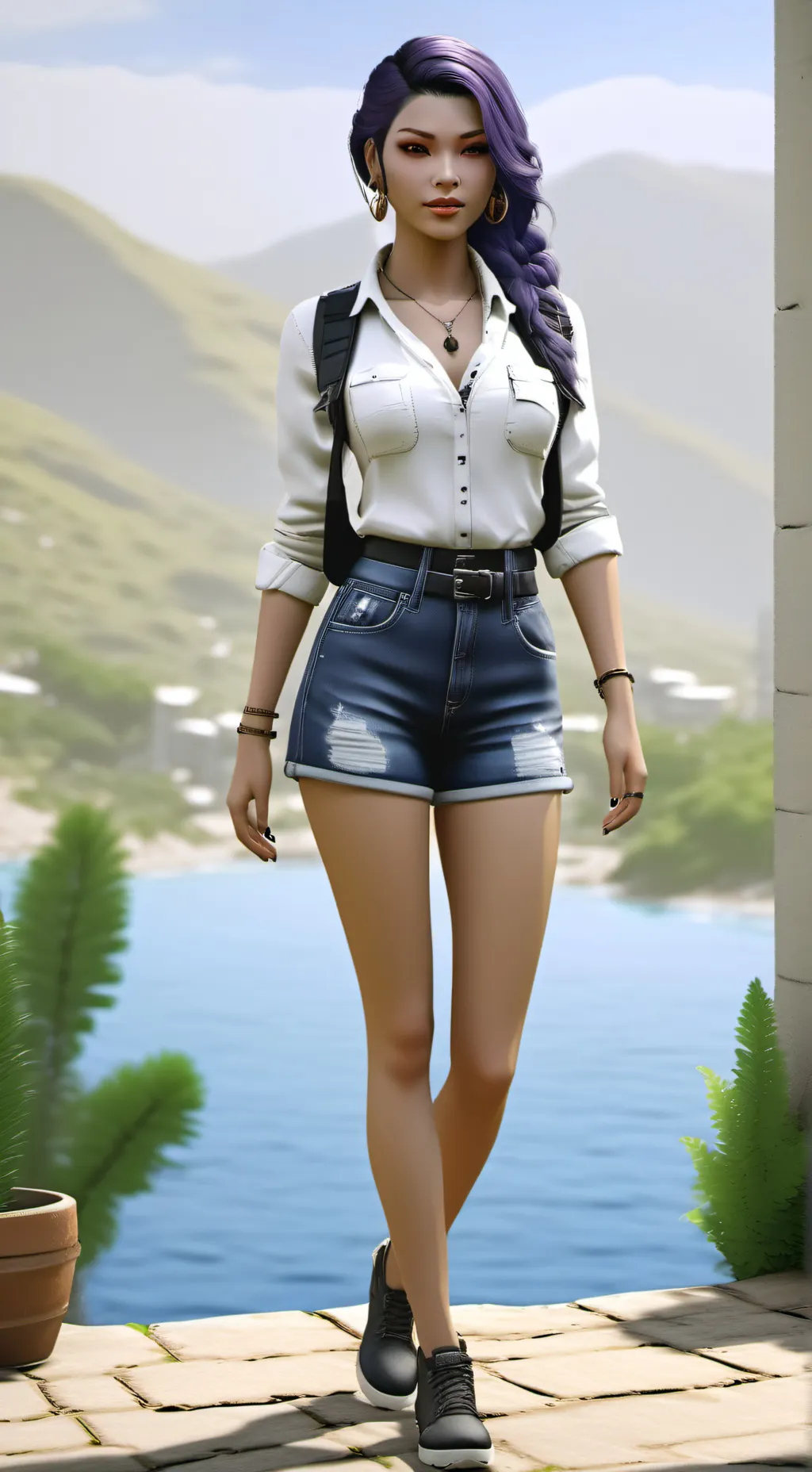 ai character: Mimi background