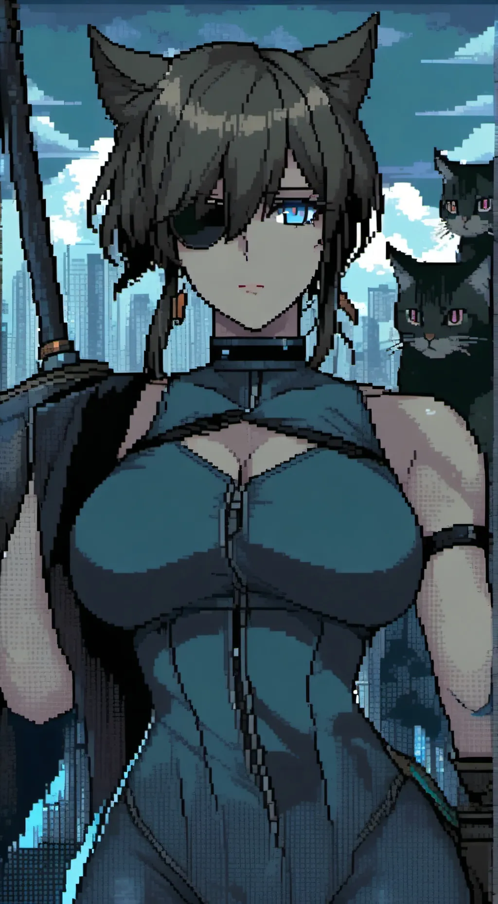 ai character: Aria background