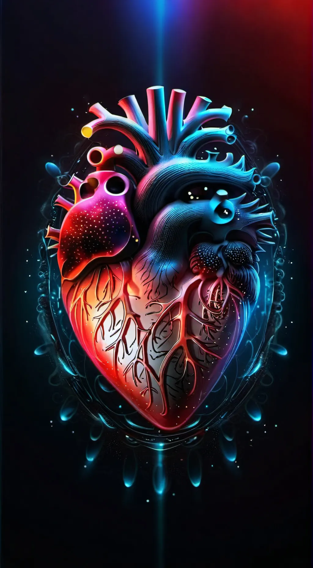 ai character: MHA hearts background