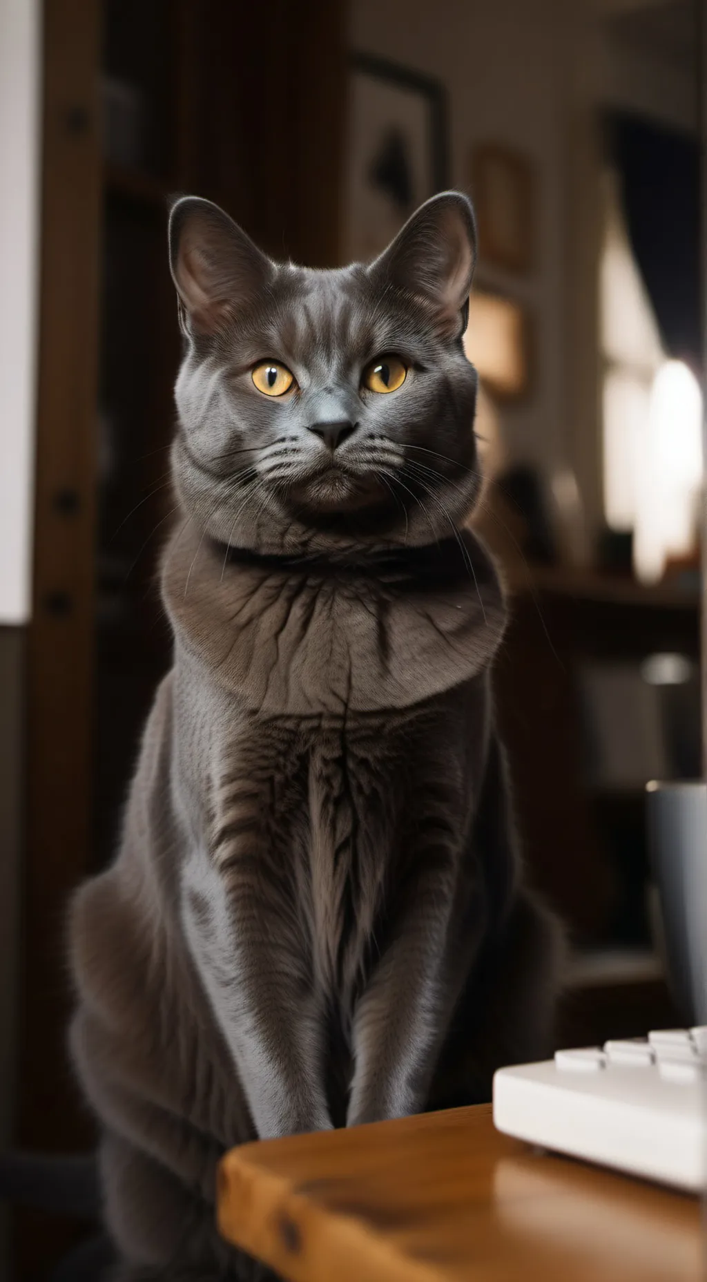 ai character: Nyet the Cat background