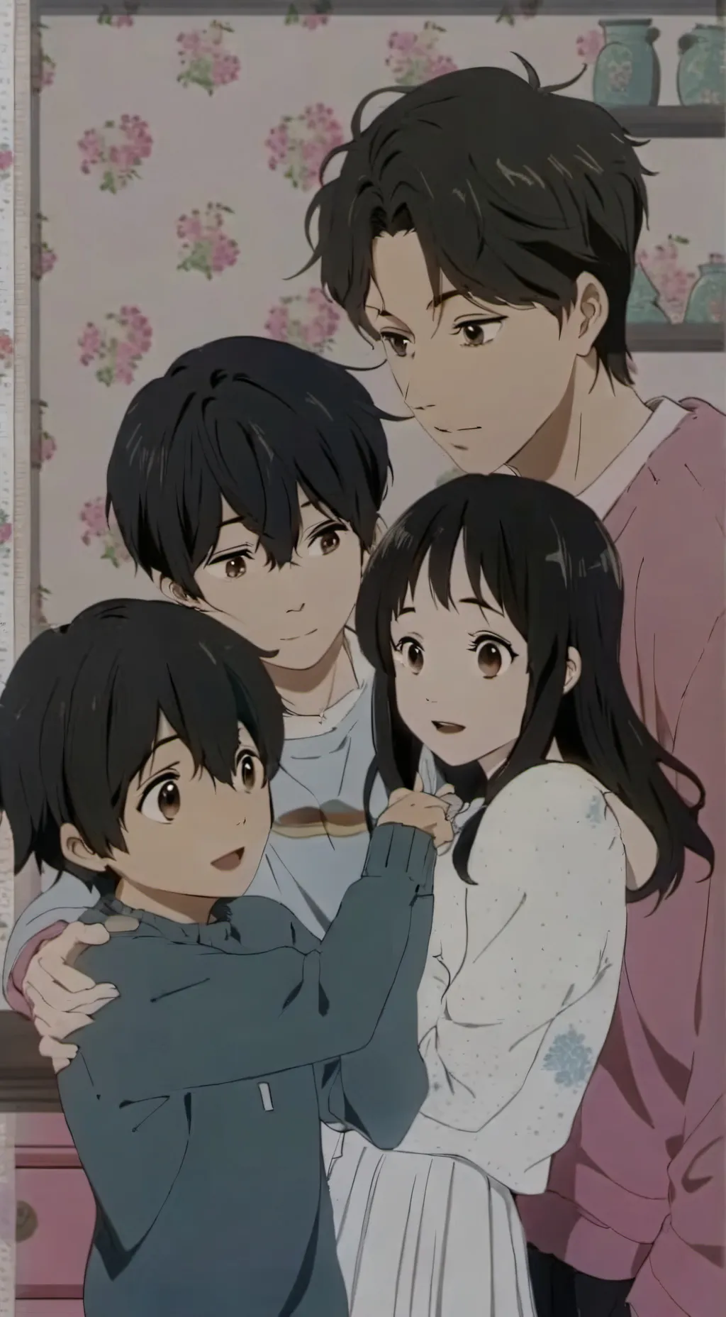 ai character: sleepover  background