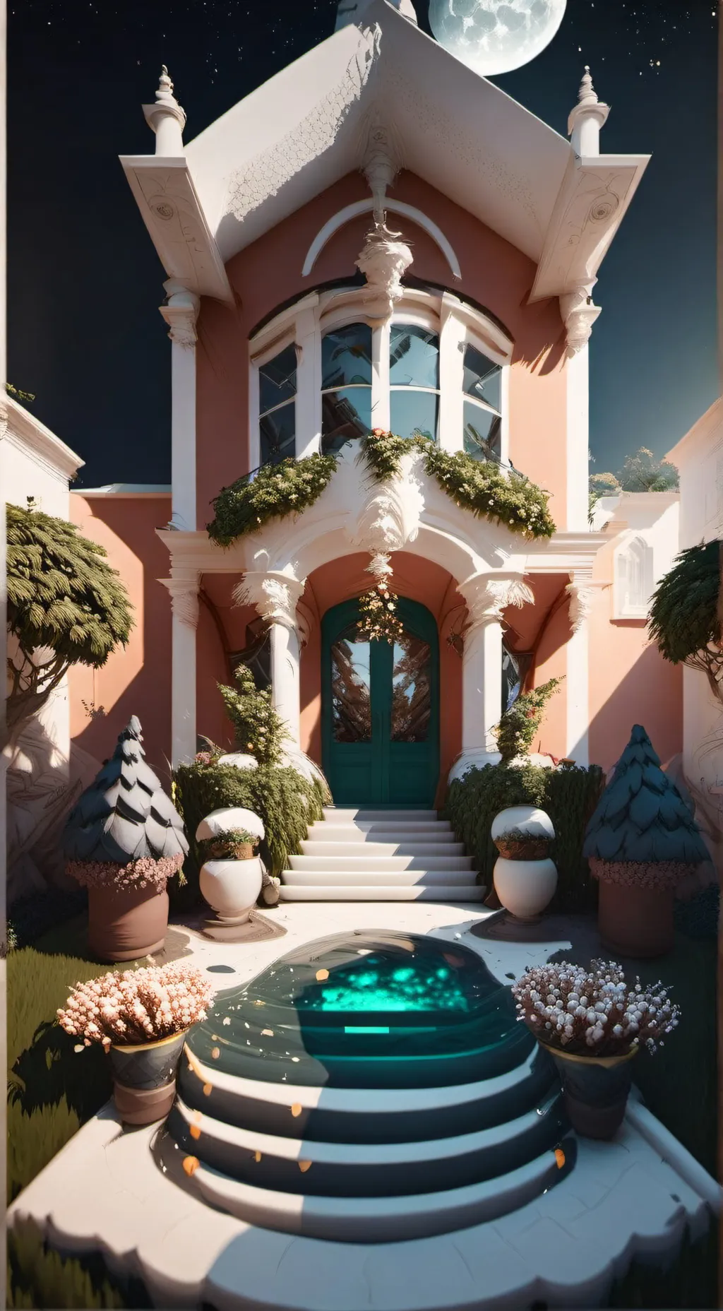 ai character: Real Madrid Party  background