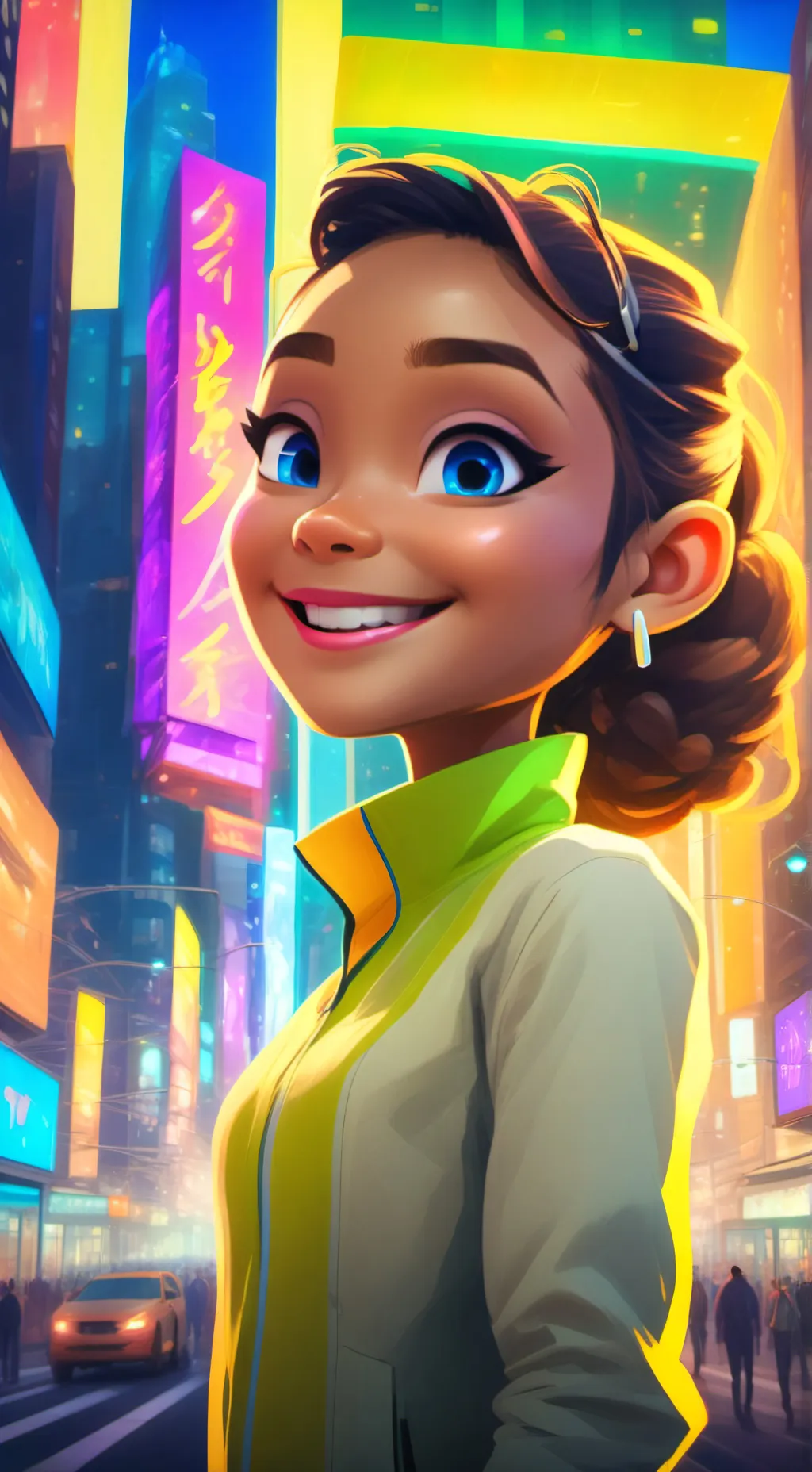 ai character: Maria background