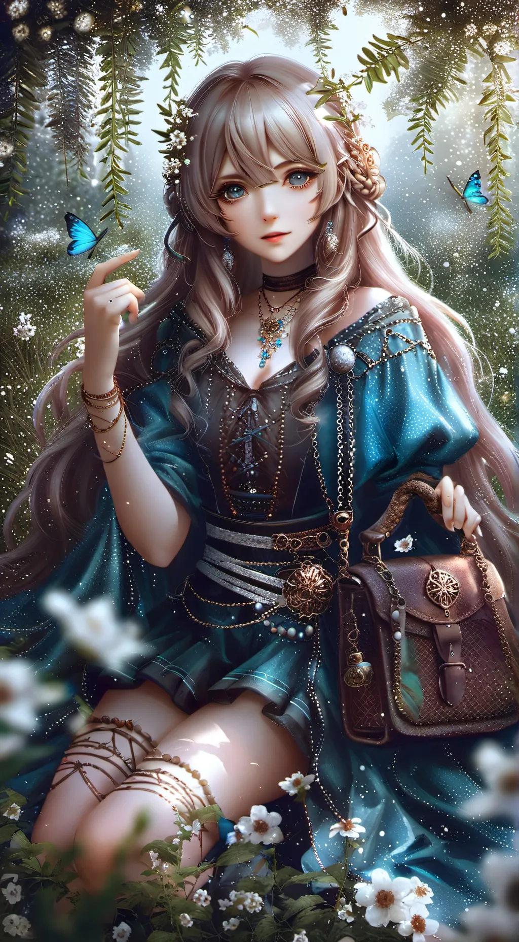 ai character: Althea Lunaris background