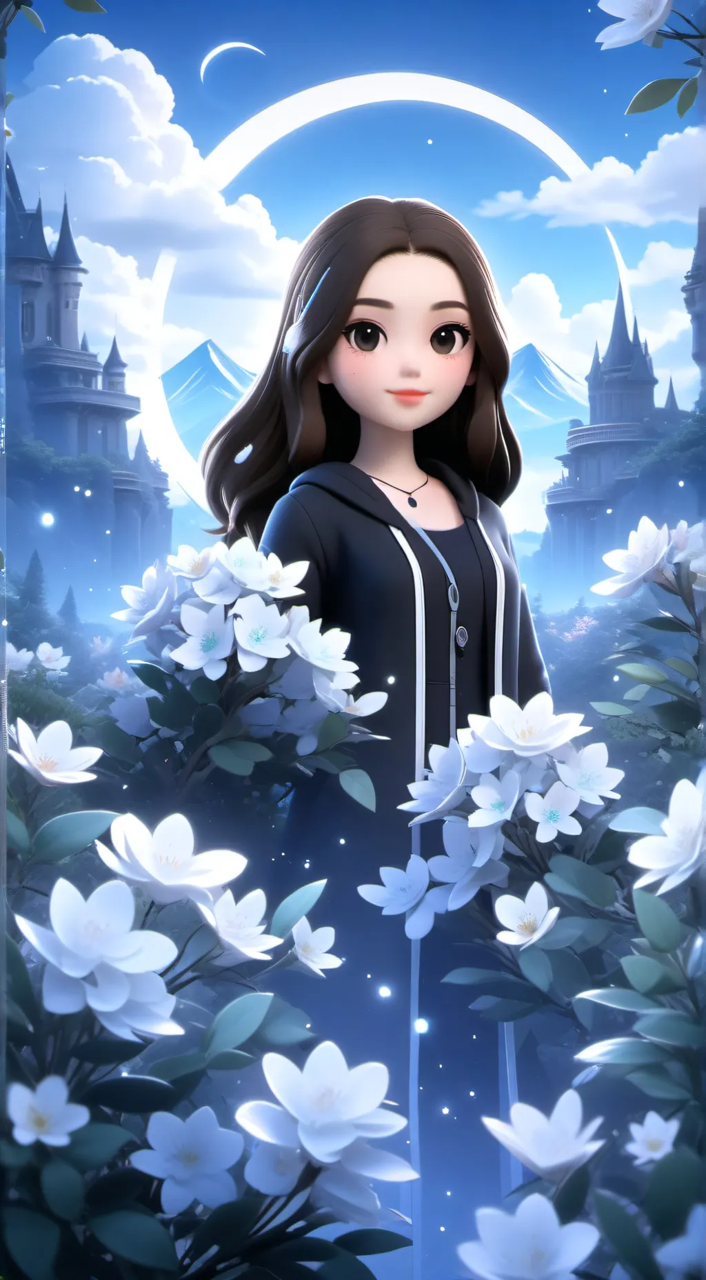 ai character: CiCi background