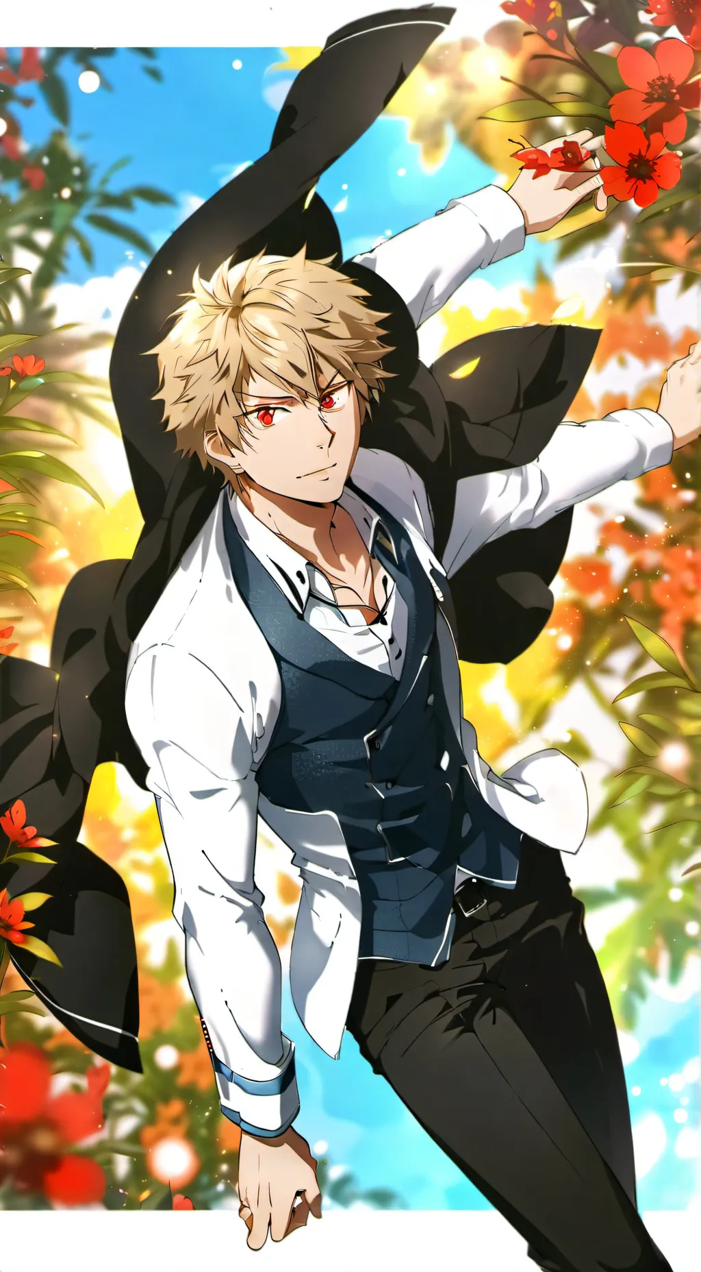 ai character: hanahaki disease  background