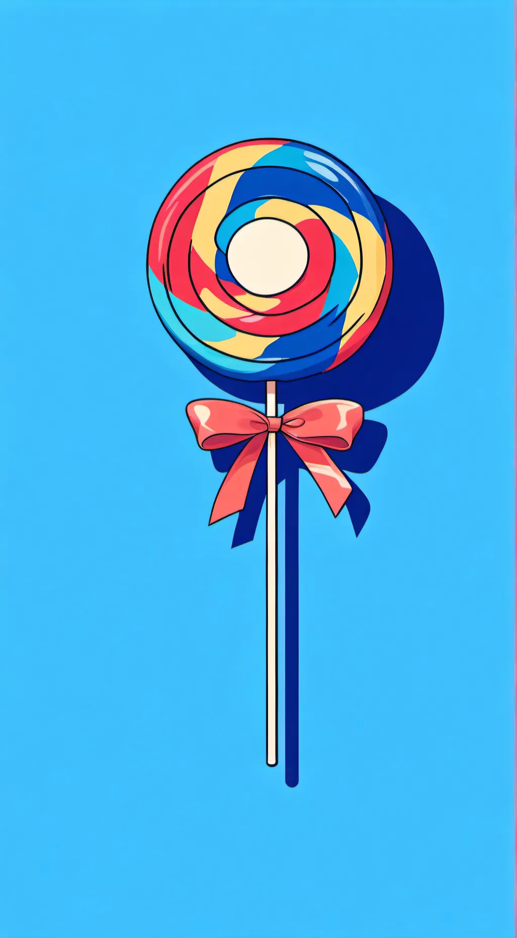 ai character: the cute lollipop  background