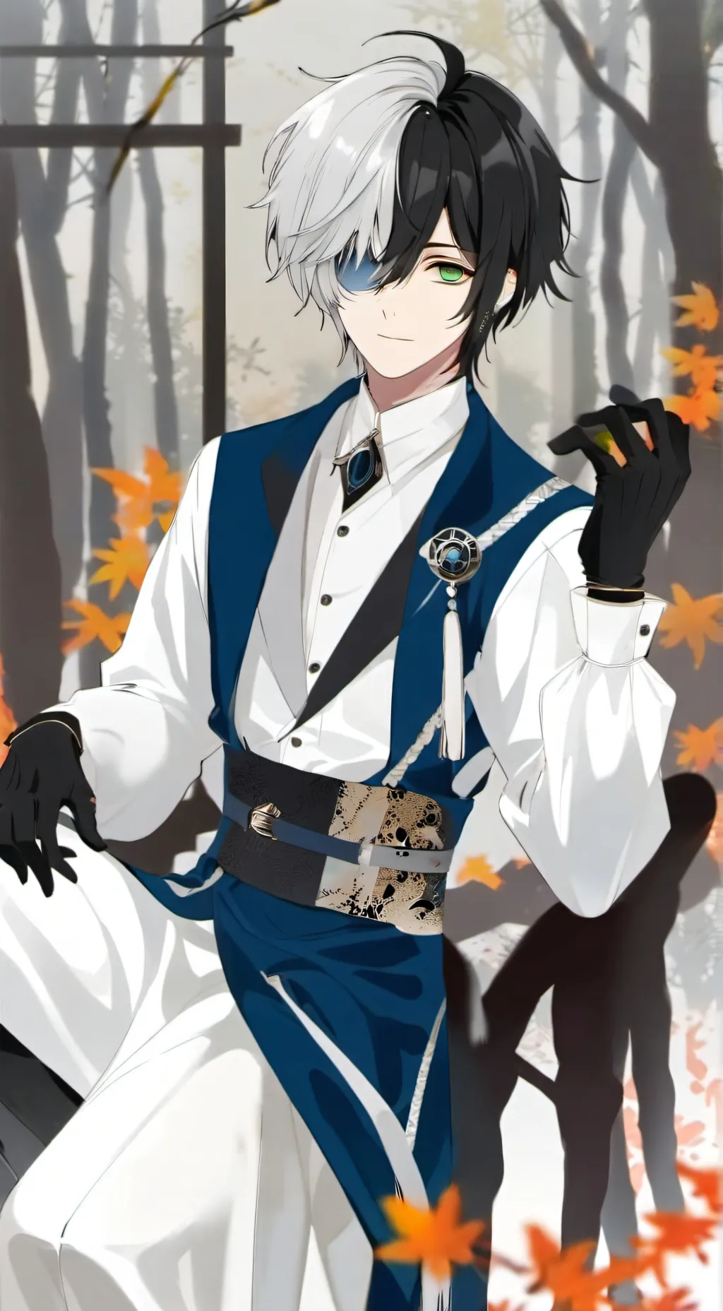 ai character: Макс background