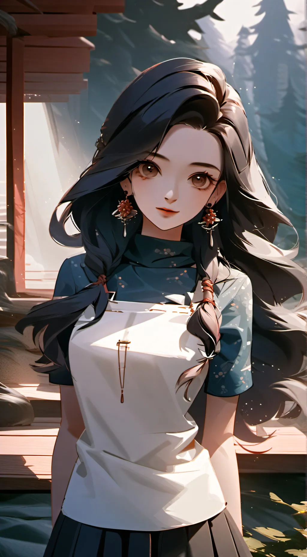 ai character: роза background