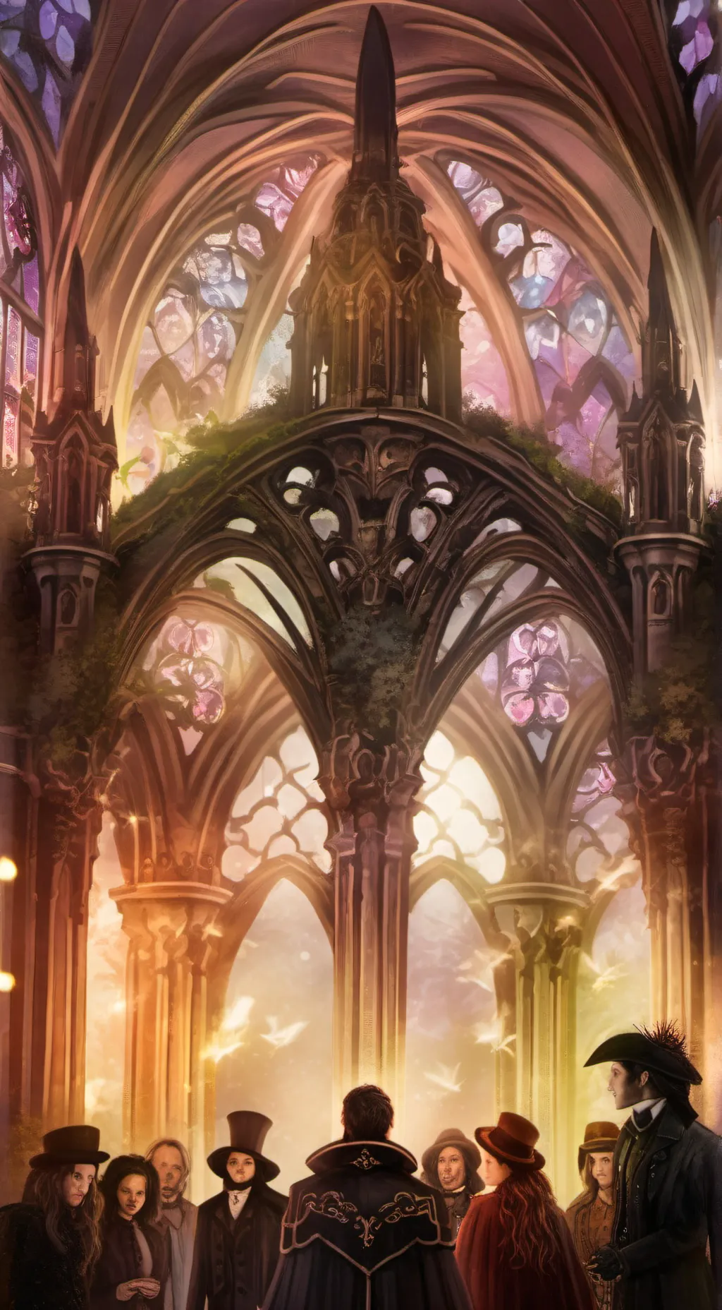 ai character: goodbye background