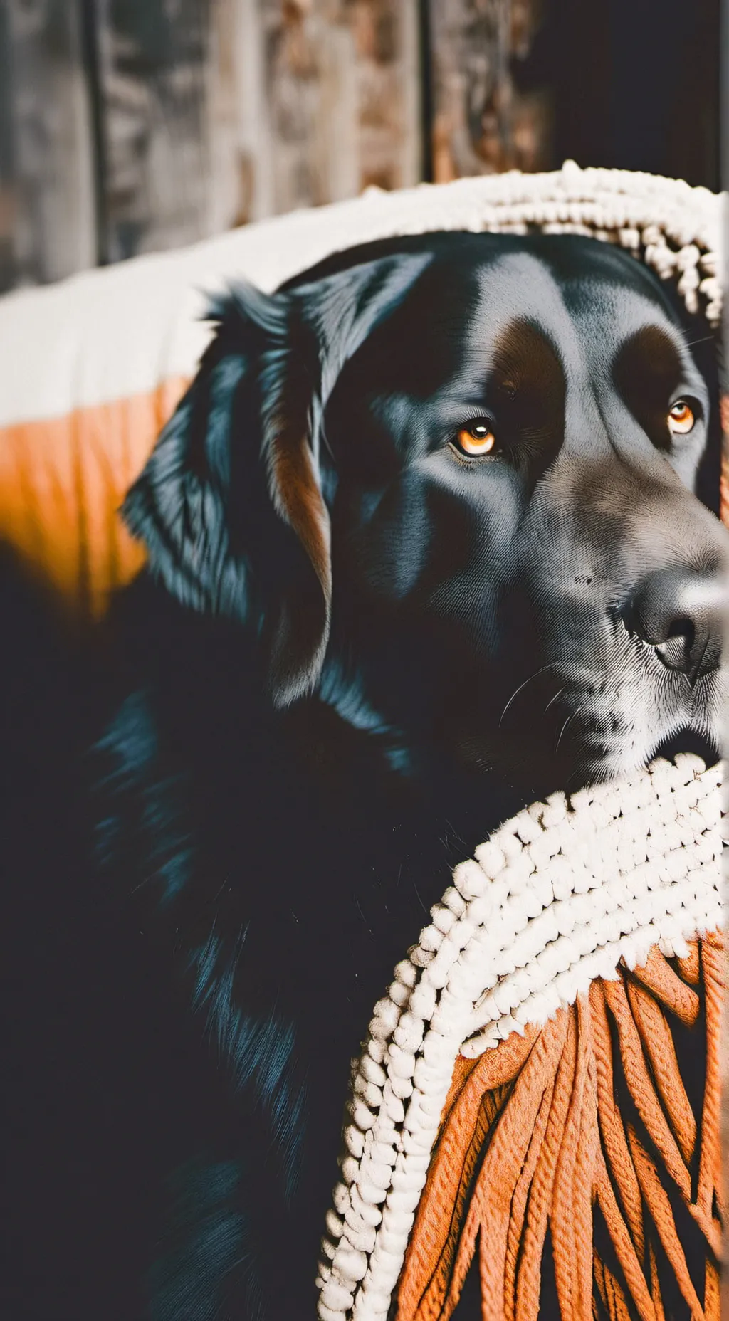 ai character: Murphy  background