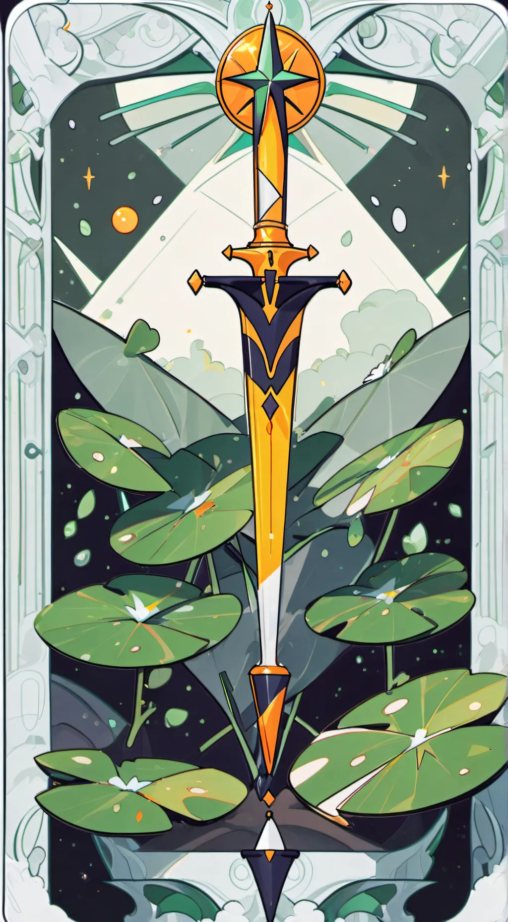 ai character: sprout freaky background