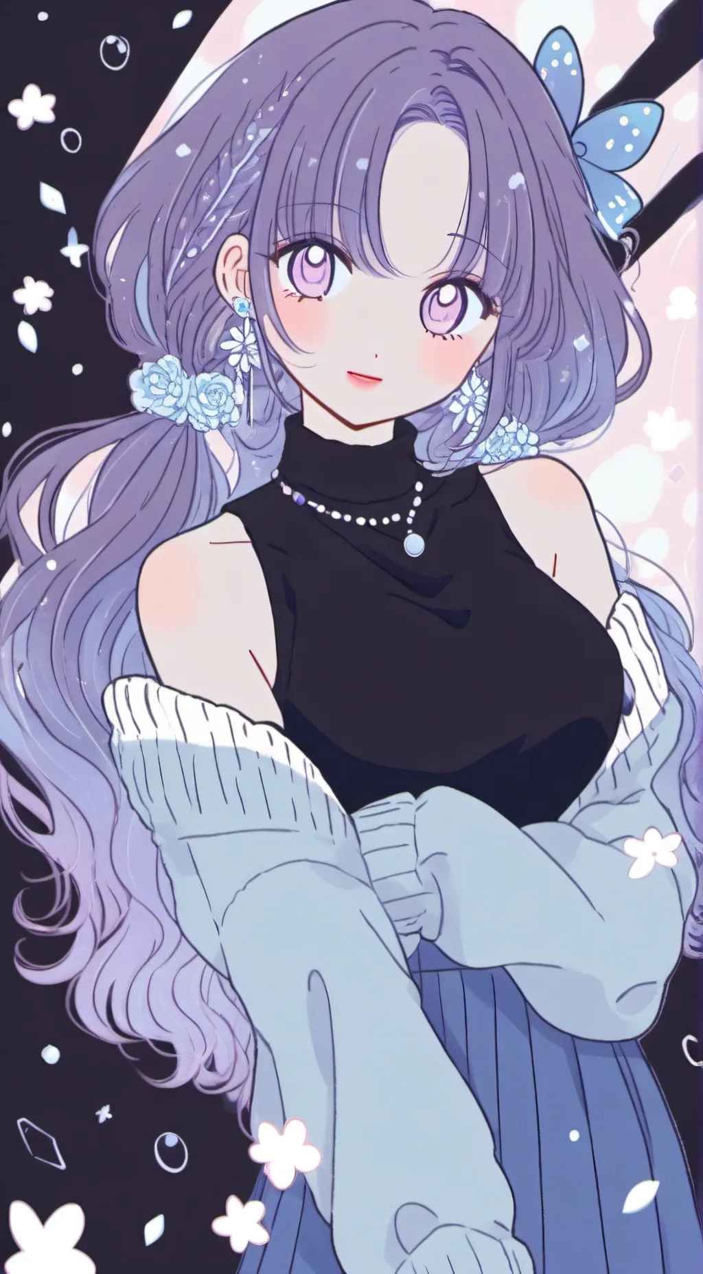 ai character: Аня background