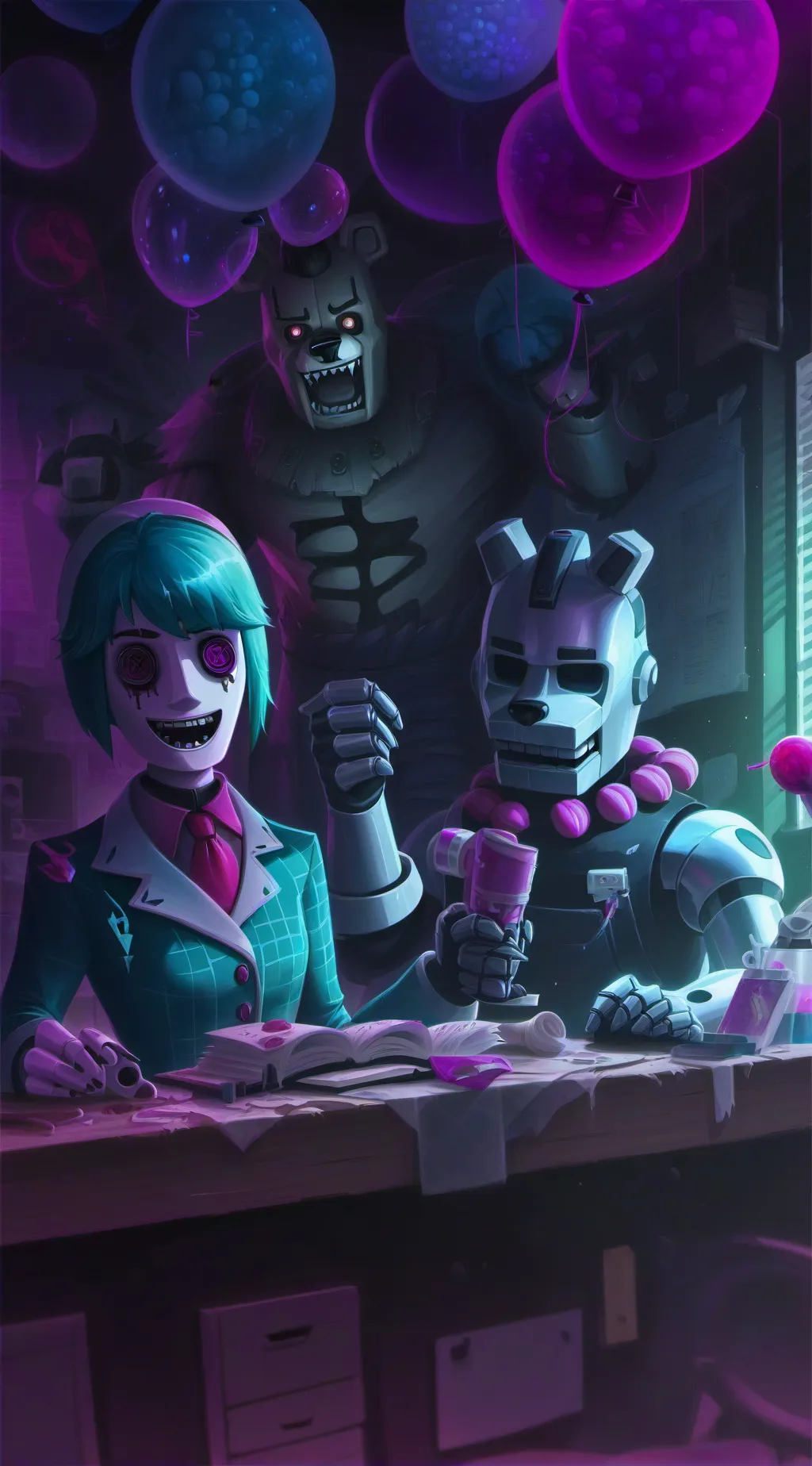 ai character: Withereds background