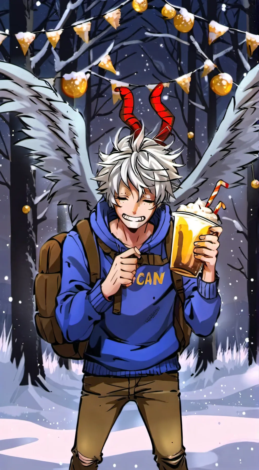 ai character: jack Frost  background