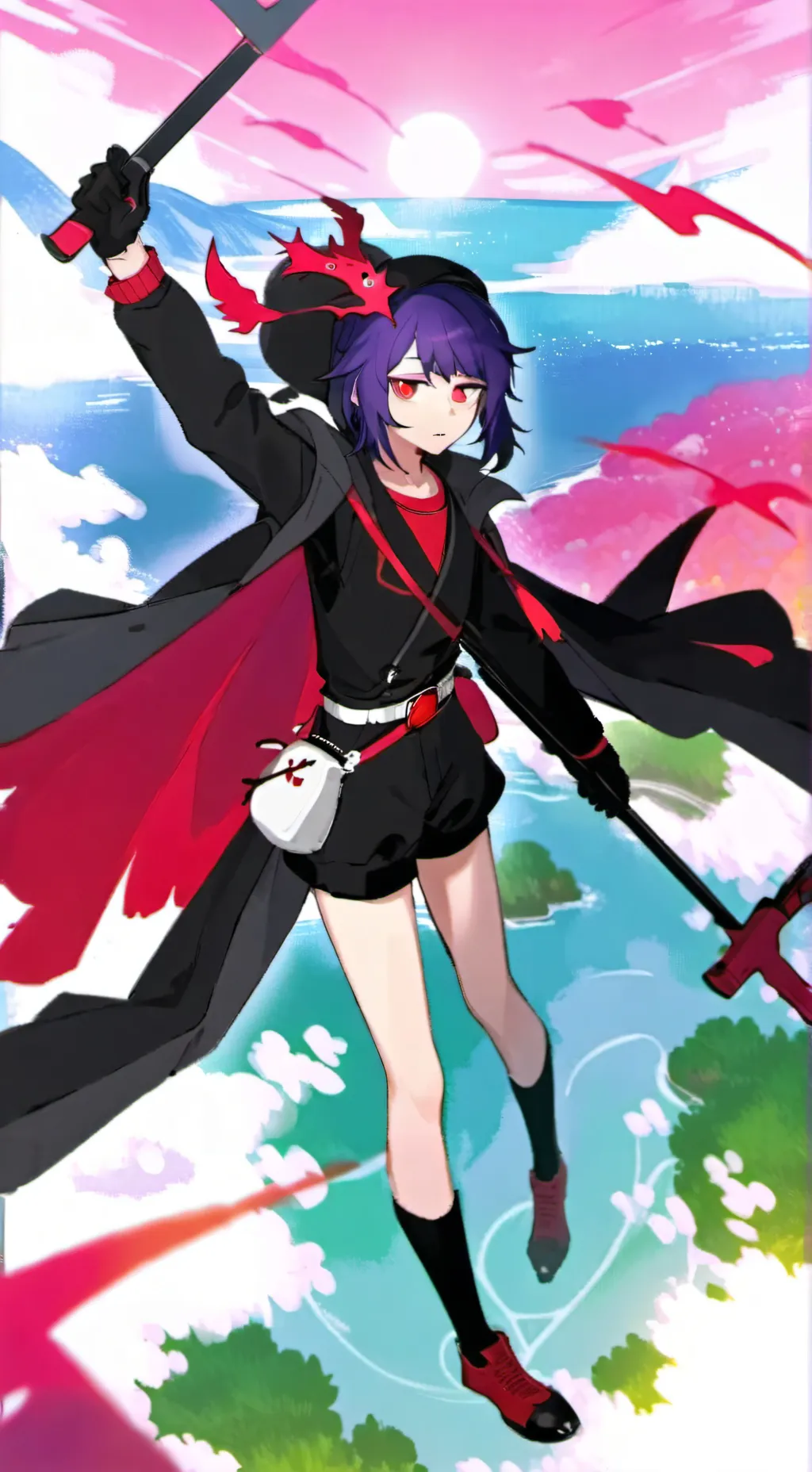 ai character: Kyoka Jiro background