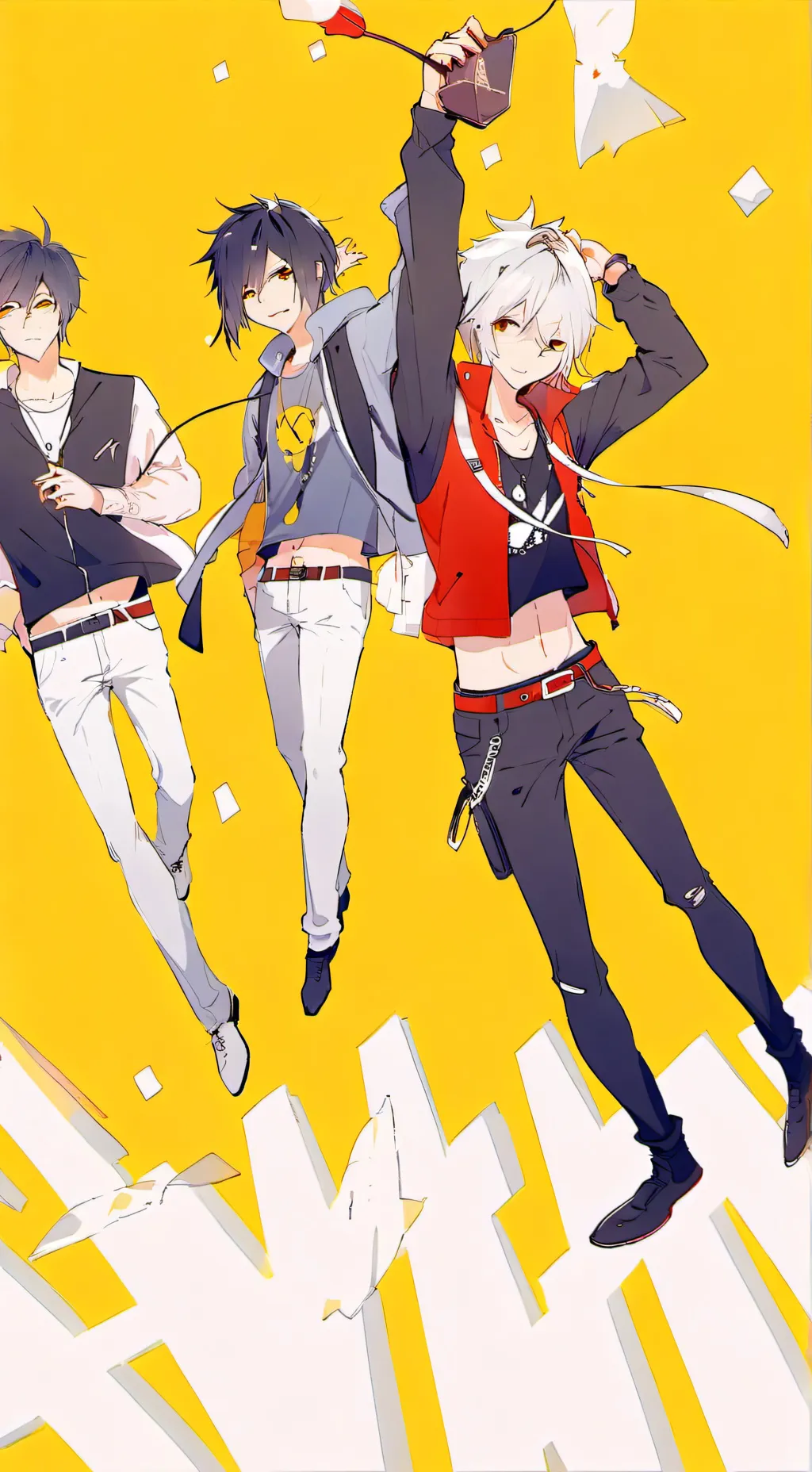 ai character: ein meets all au background