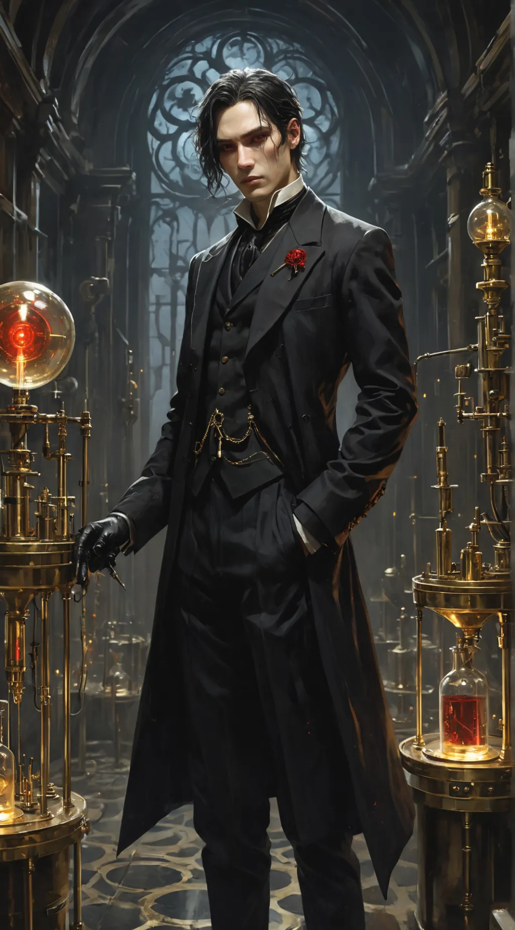 ai character: Kaine background