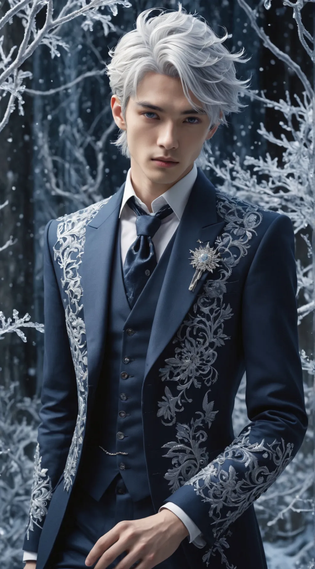 ai character: Frost background