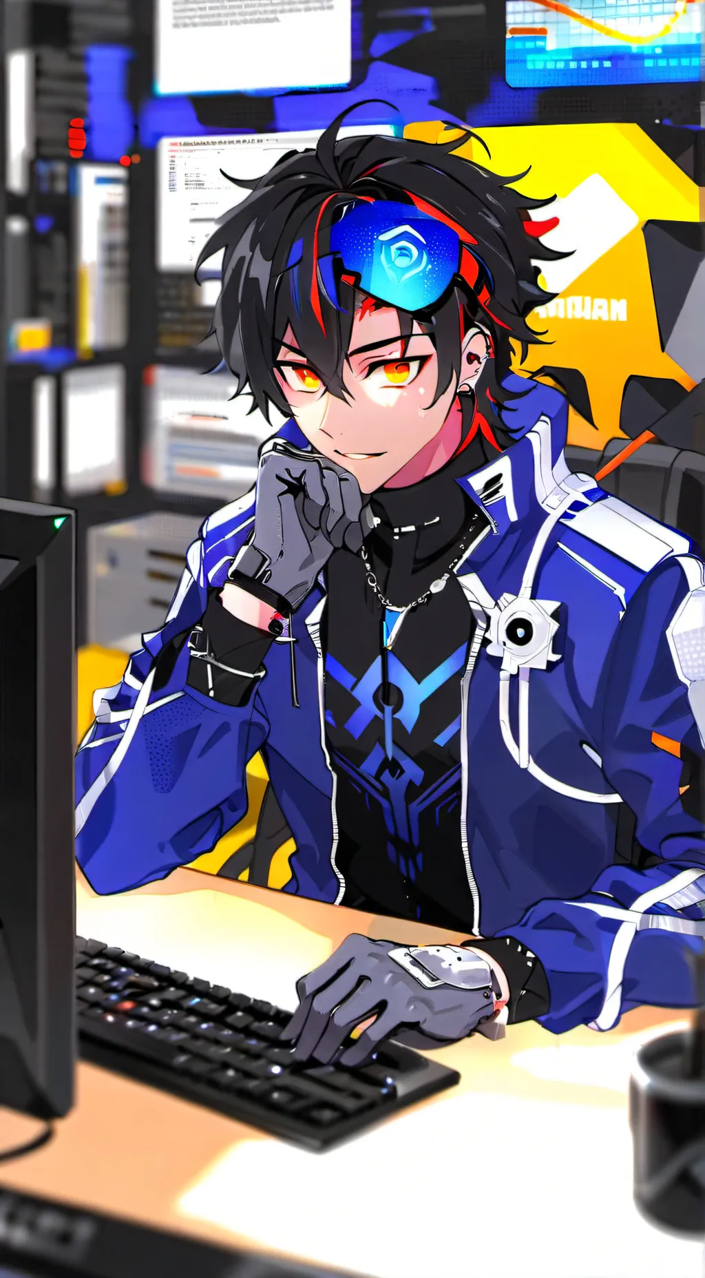 ai character: Akira background