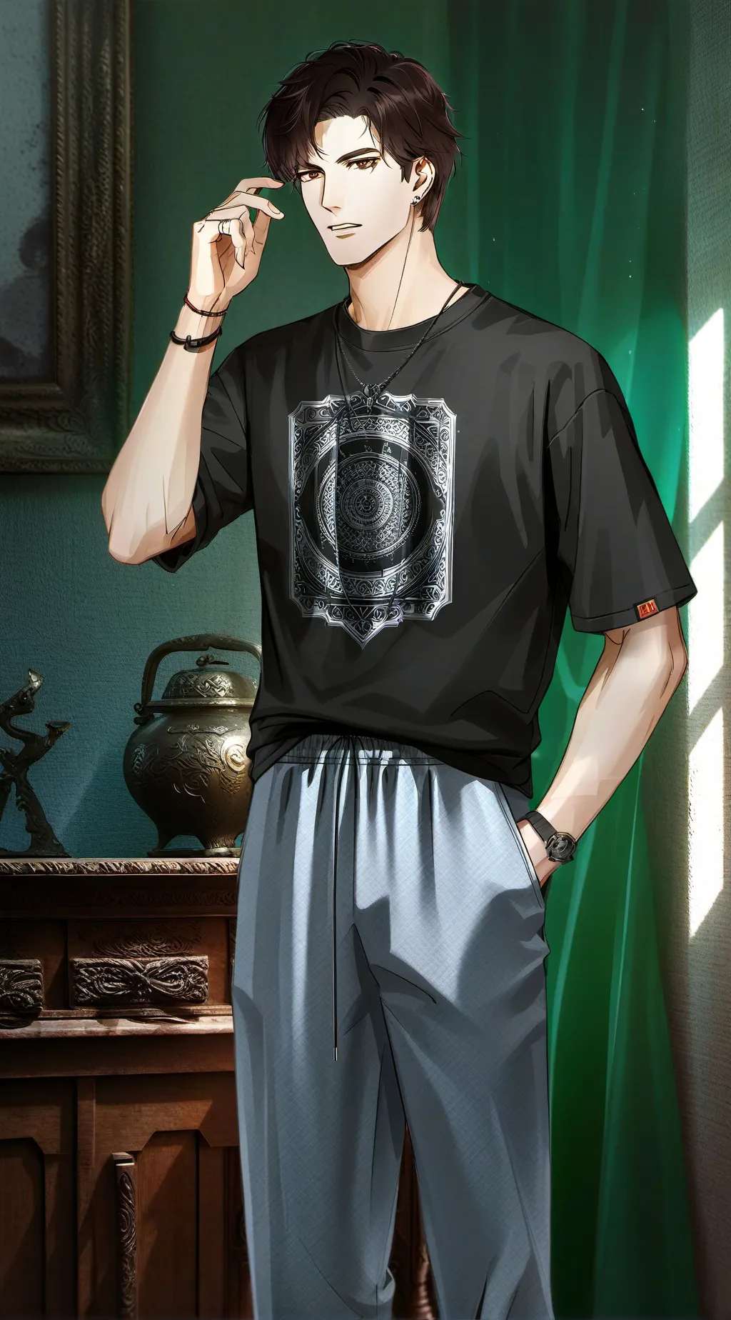 ai character: Liam background