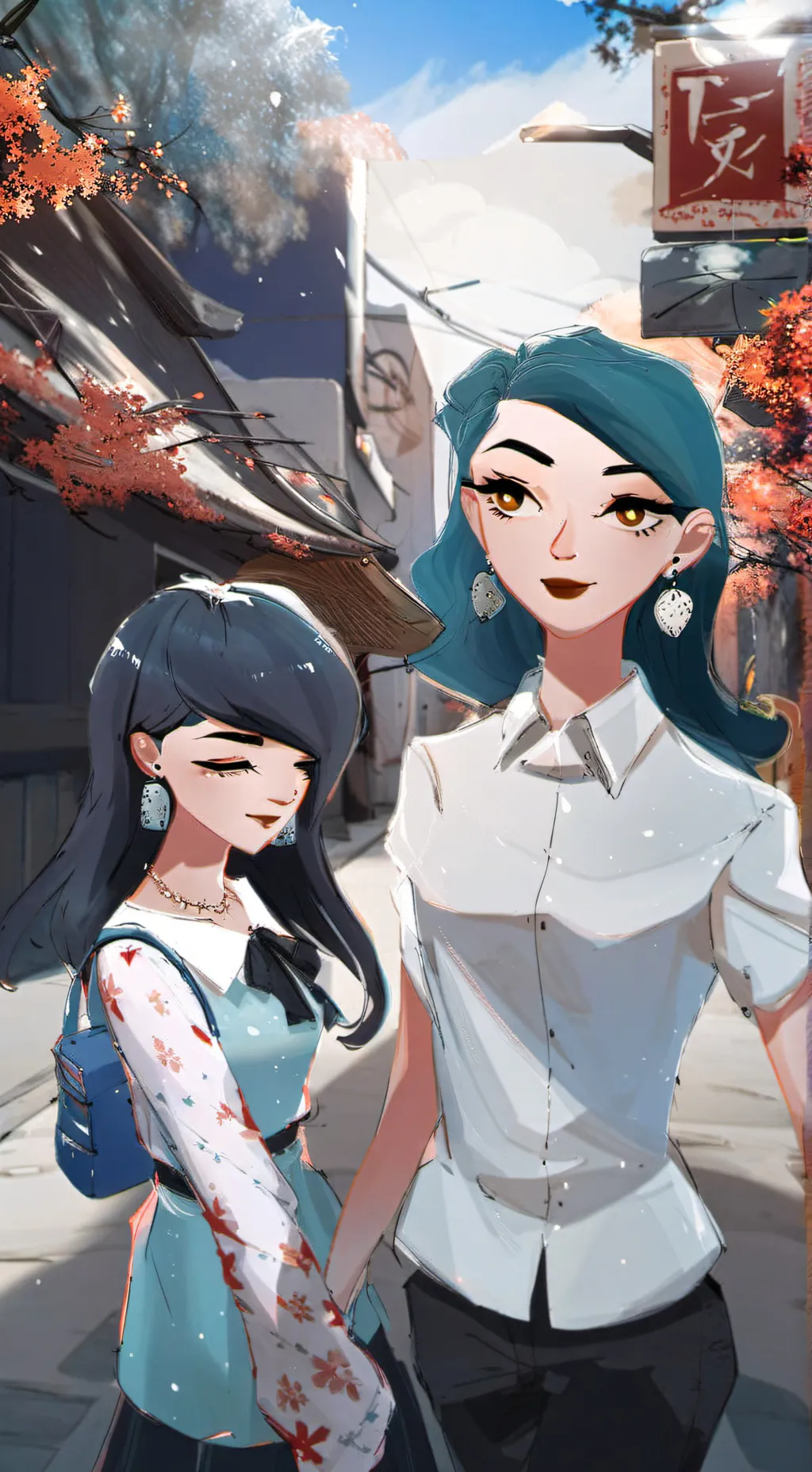 ai character: sister♡ background