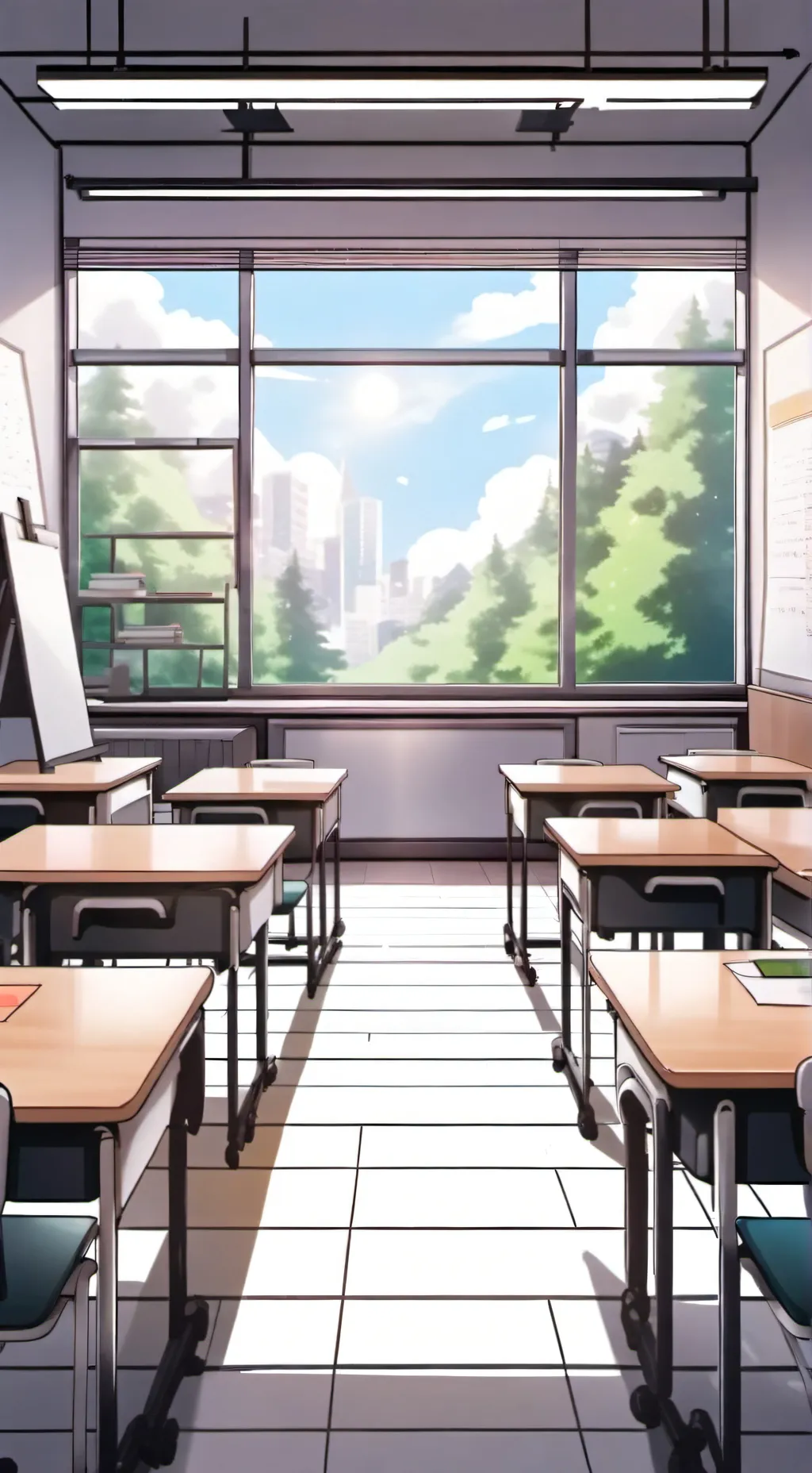 ai character: HMA x Prom background