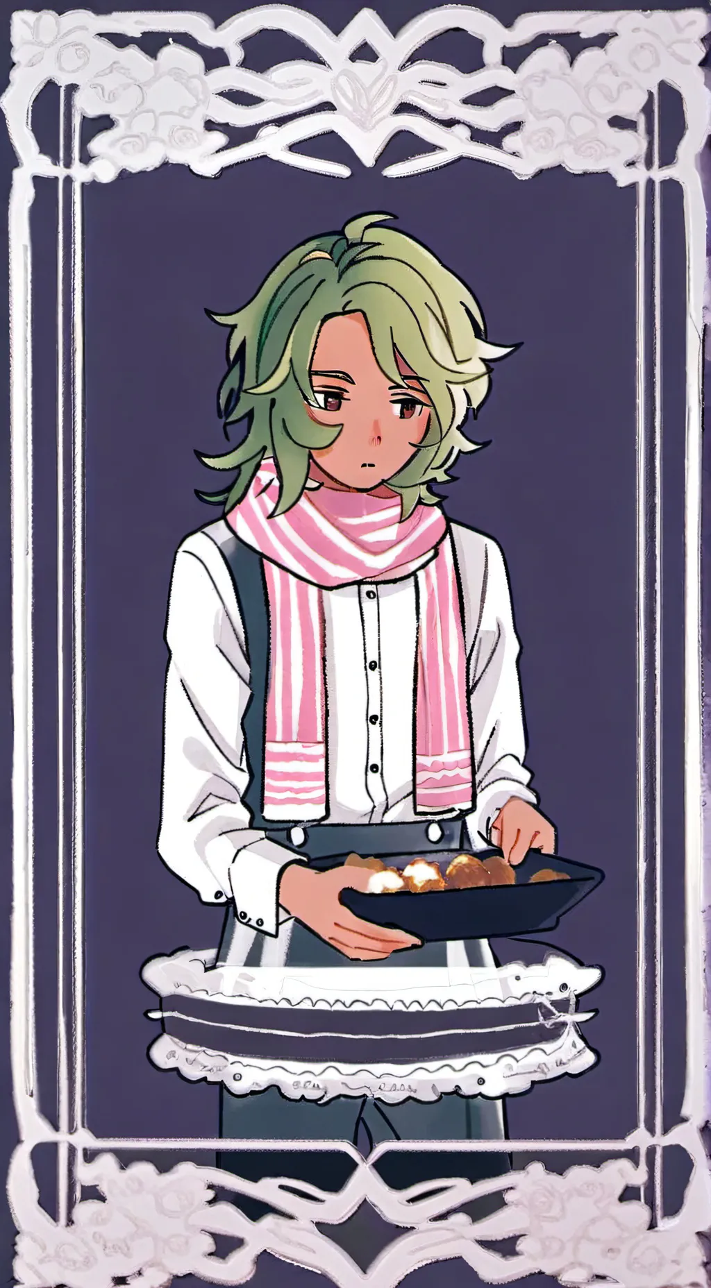 ai character: ~🍓~Sprout~🍓~ background