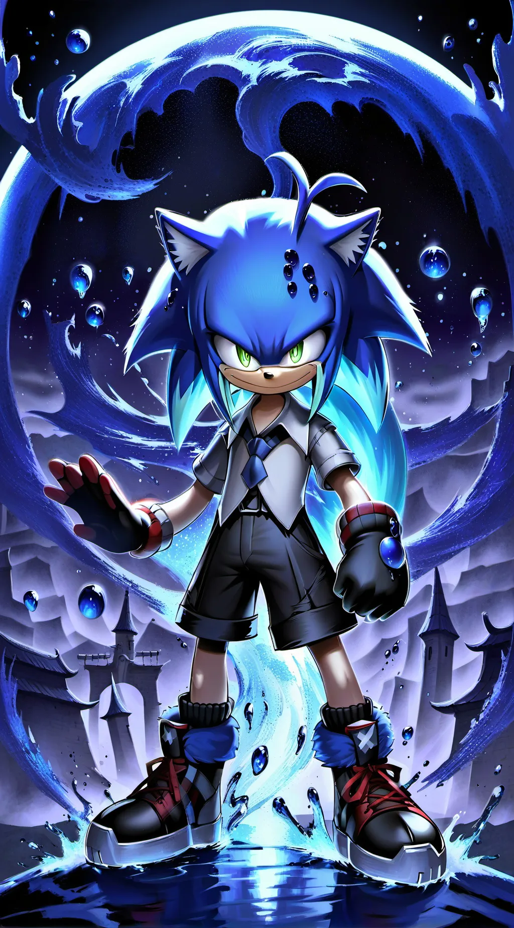ai character: Sonic gang background
