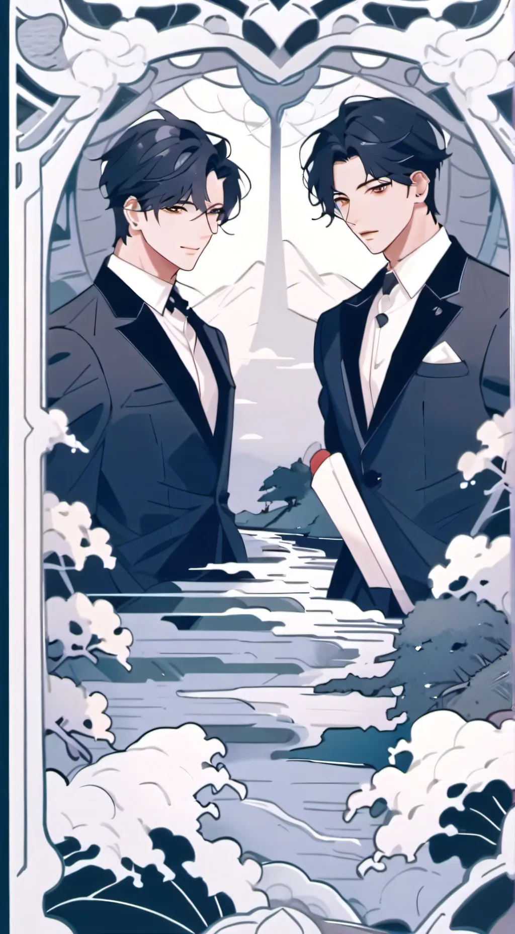 ai character: bakugo fAkE cOmA? background