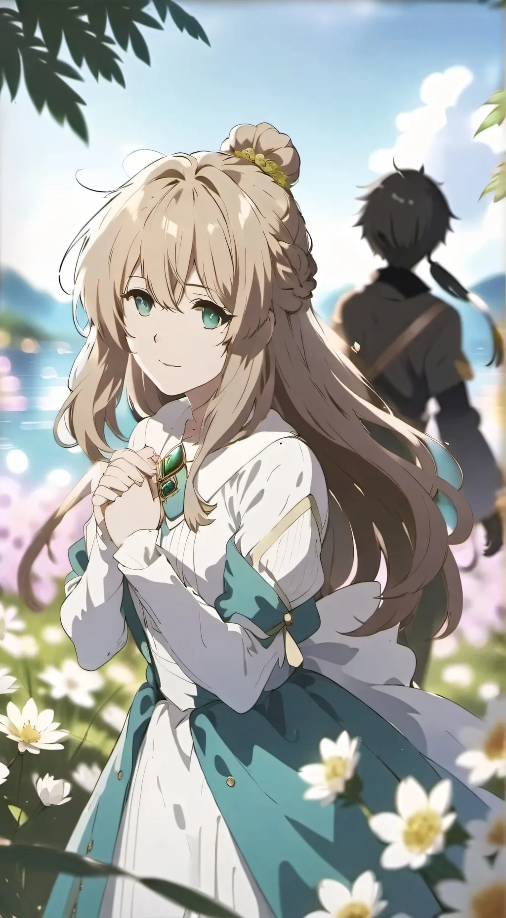 ai character: Baku X toi background