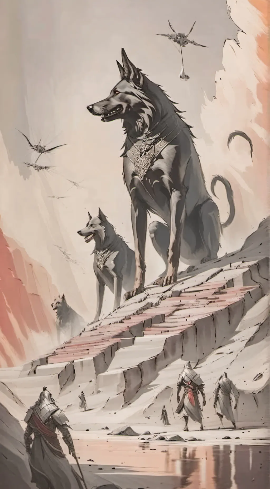 ai character: hb new hellhound  background