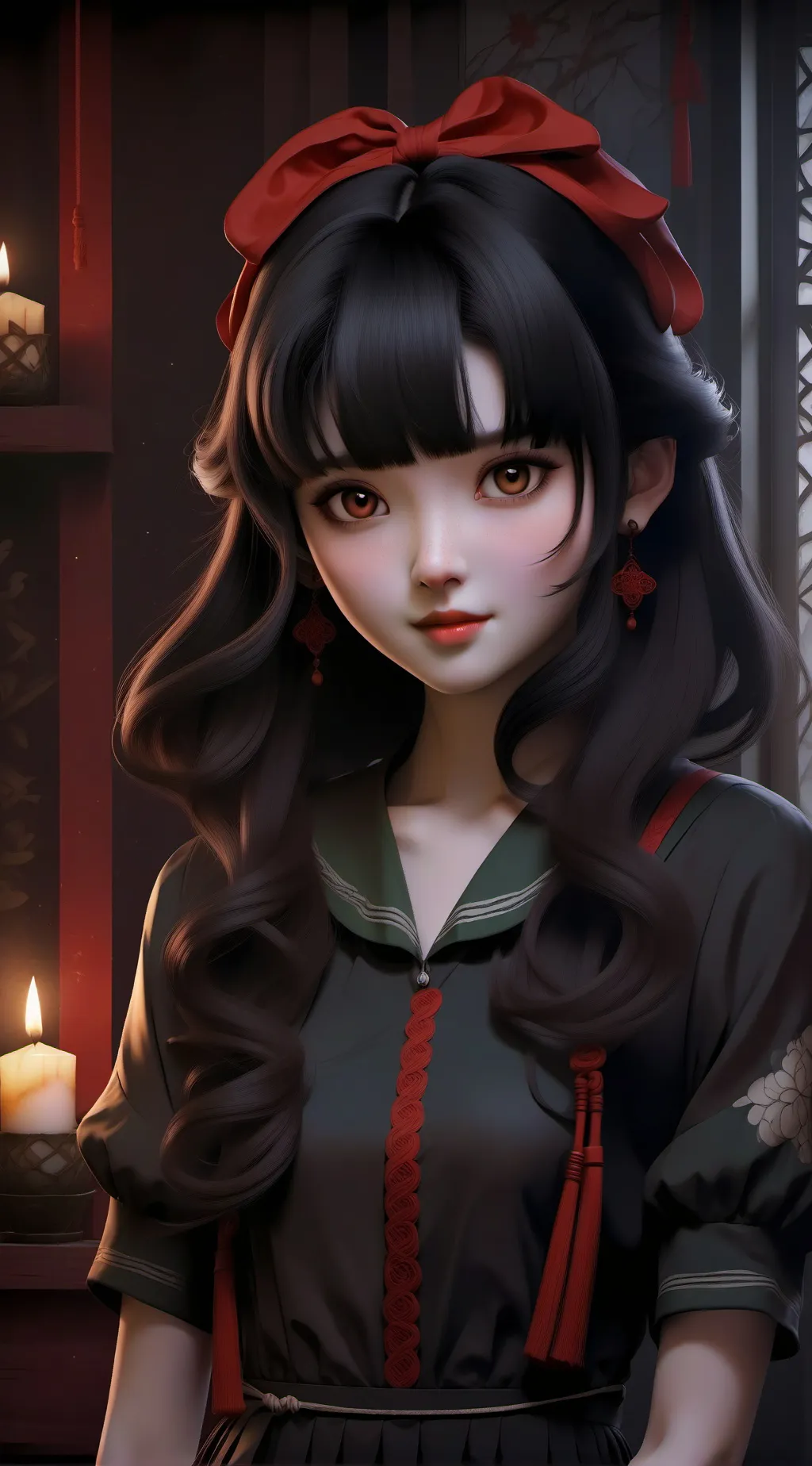 ai character: Natori Hayashi background